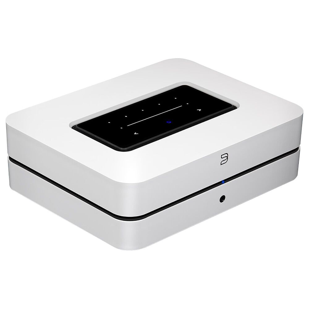 Bluesound PowerNode Wireless Multi-Room Music Streaming Amplifier in White, , large