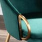 Lumisource Claire Chair in Emerald Green/Gold, , large