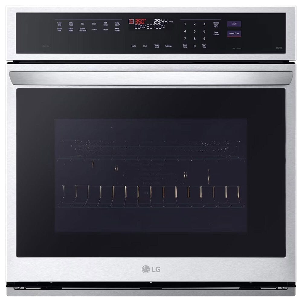 LG 4.7 Cu. ft. Smart Wall Oven with Convection and Air Fry Stainless Steel