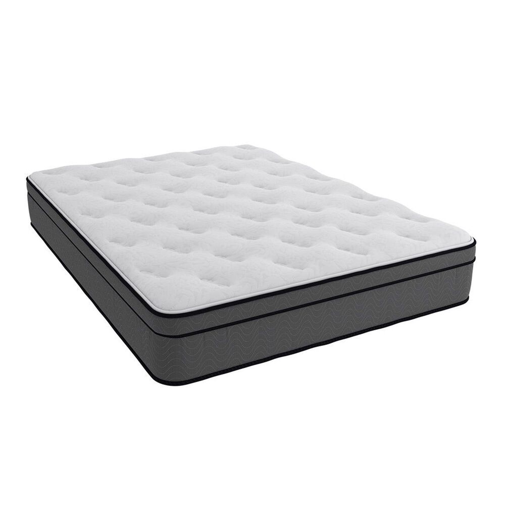 Southerland Signature Sandhills Euro Top Plush Queen Mattress with Low Profile Box Spring, , large