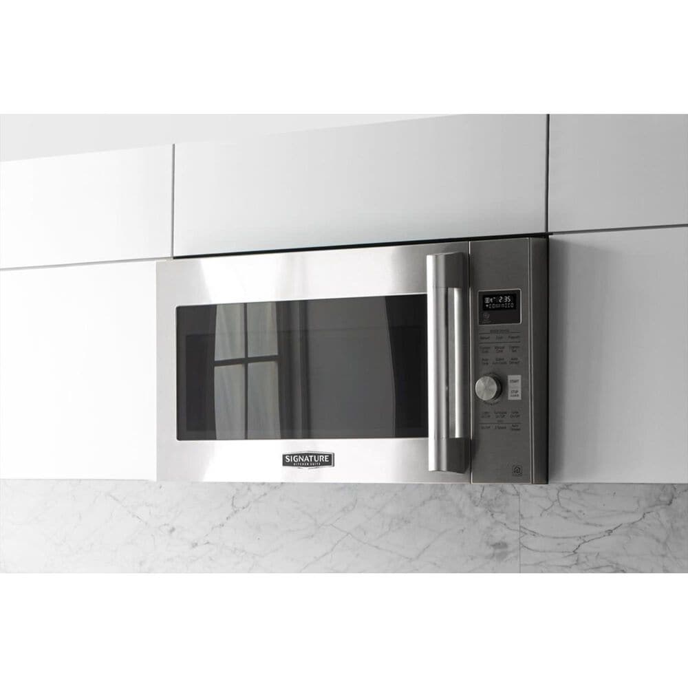 Signature Kitchen Suite 1.7 Cu. Ft. Over-the-Range Microwave in Stainless Steel, , large