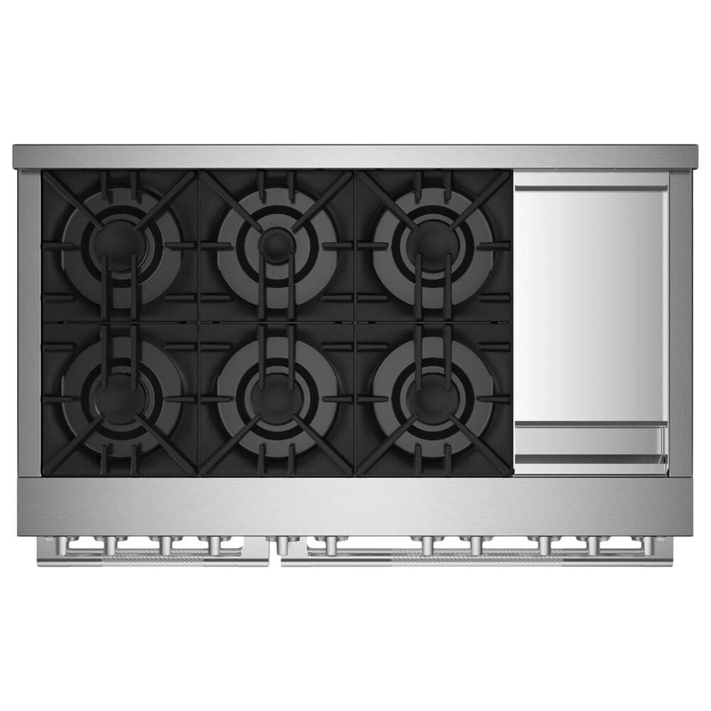 Jenn-Air 48&quot; Gas Professional Range with Infused Griddle in Stainless Steel, , large