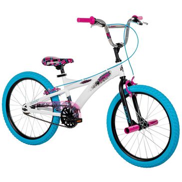 Huffy Jazzmin BMX 20" Girls" Bicycle in Blue, Pink and White, , large