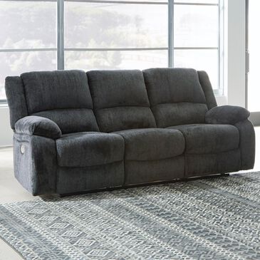 Signature Design by Ashley Draycoll Power Reclining Sofa in Slate, , large