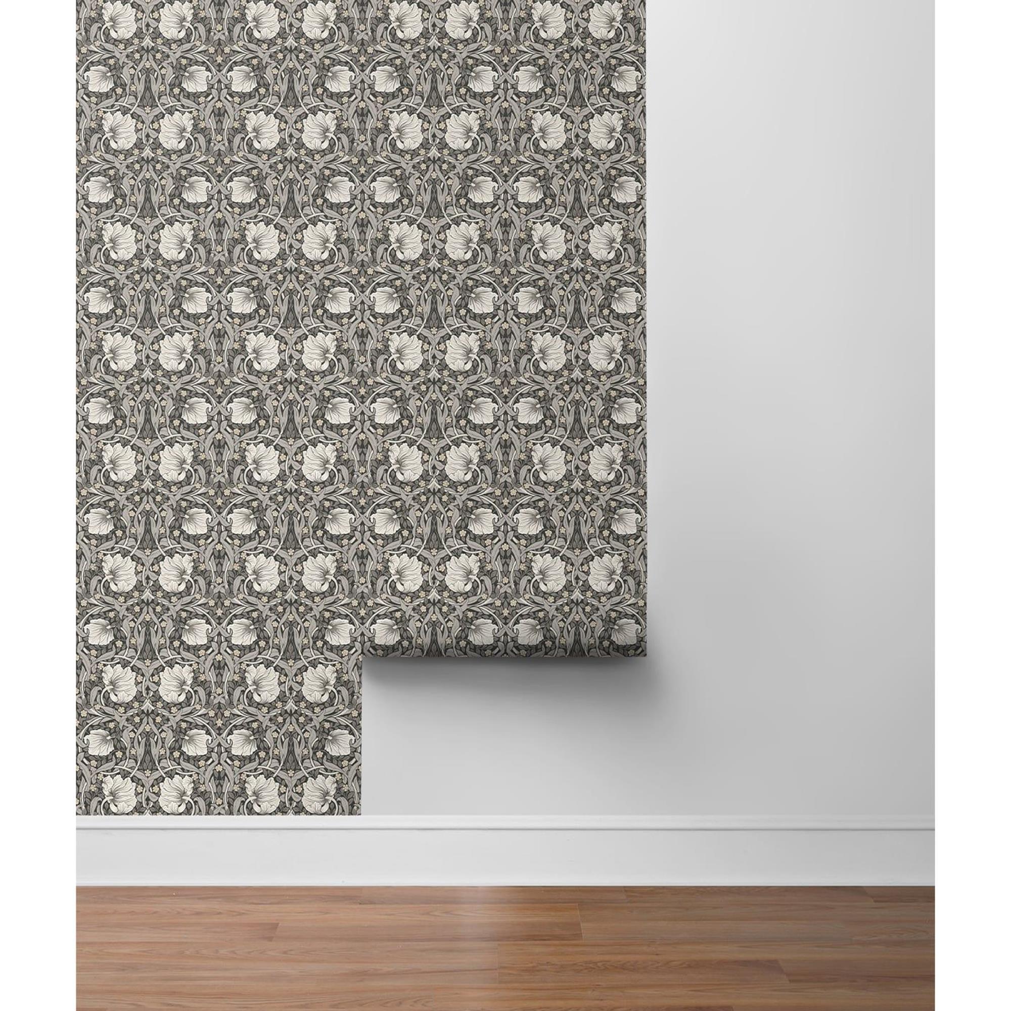 NextWall Primrose Floral 216" x 27" Peel and Stick Wallpaper in