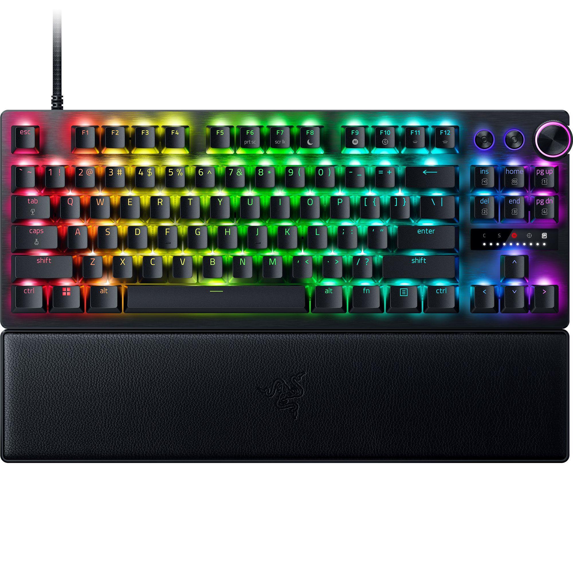 Razer Huntsman V3 Pro Tenkeyless Keyboard in Black | NFM