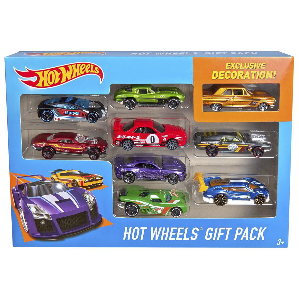 hot wheels 9 car set