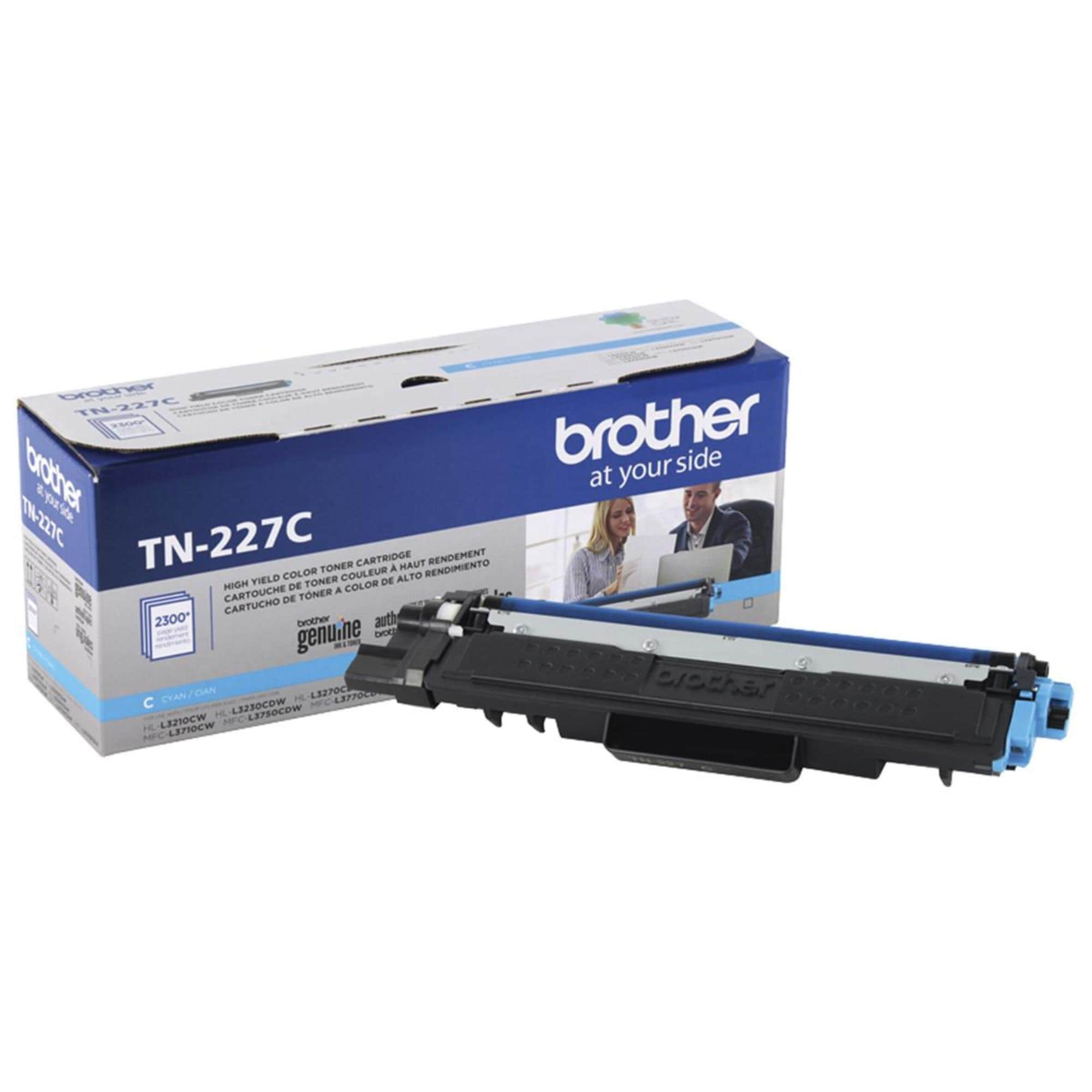 Brother TN227C High Yield Toner Cartridge in Cyan | Nebraska