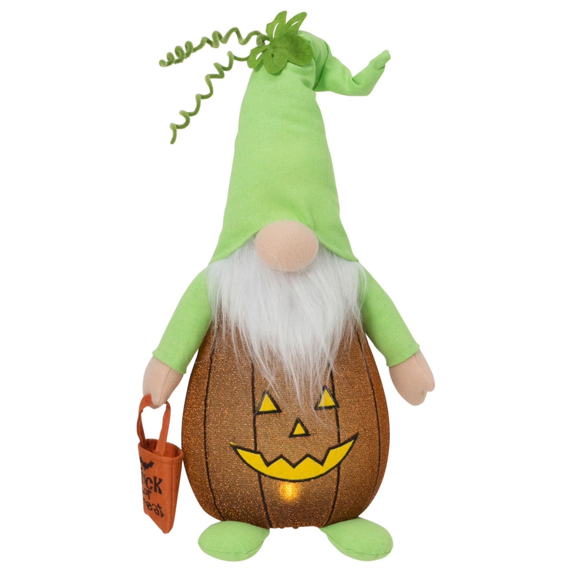 Halloween Gnome Pumpkin Straw Charm – Northern Accents