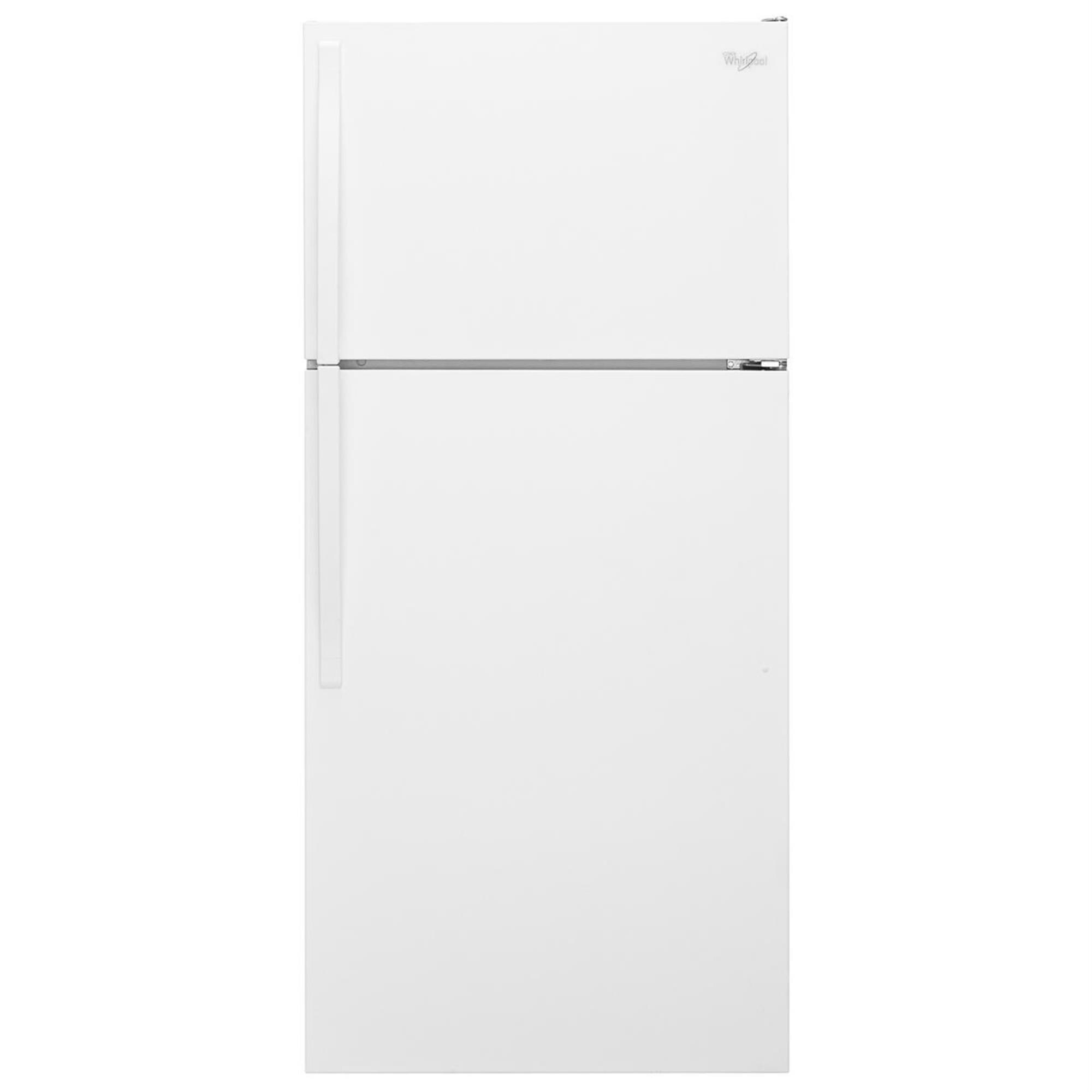 Whirlpool 14.3 Cu. Ft. Top Freezer Refrigerator in White | NFM