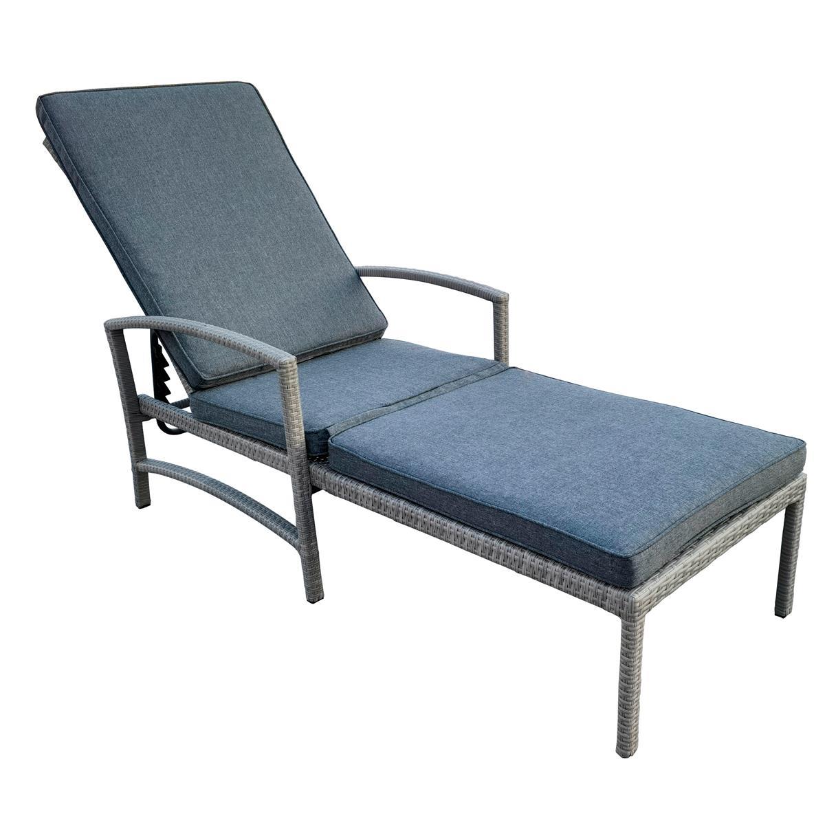 Global Note Collections Carolina Mist Chaise Lounge | Shop NFM