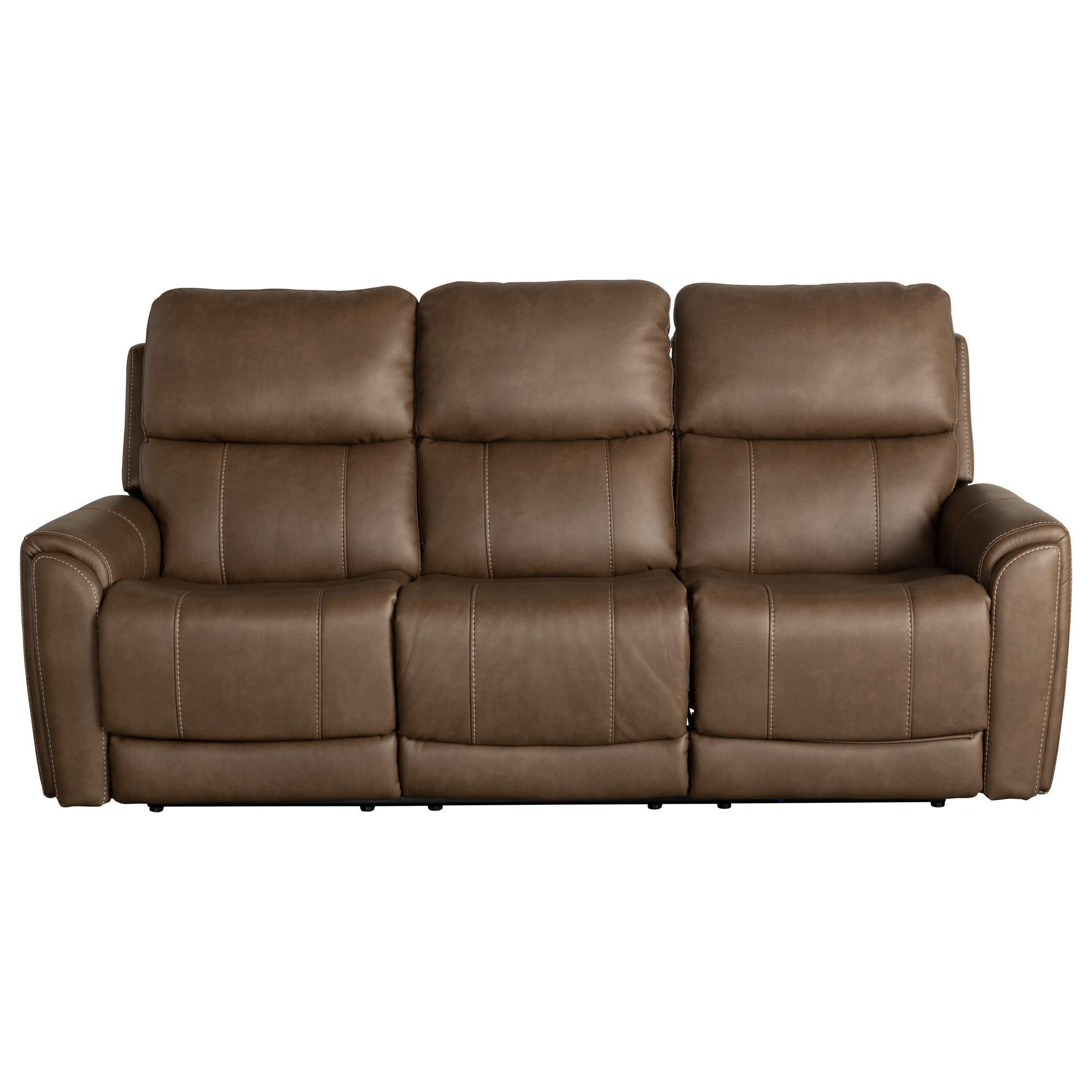 Flexsteel Carter Power Reclining Sofa with Power Headrest and Lumbar in ...