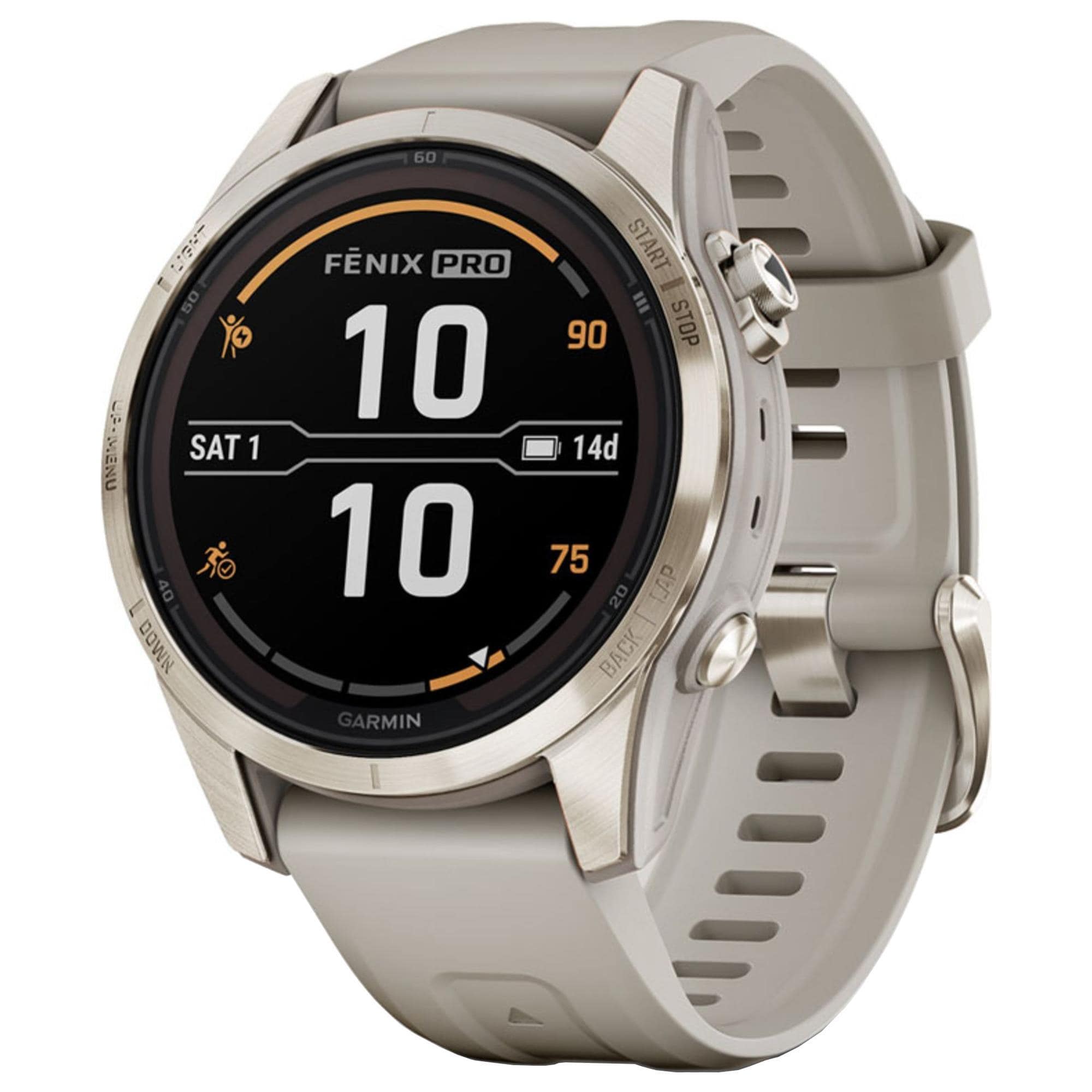 Garmin fenix 6s 2025 pro sapphire light gold