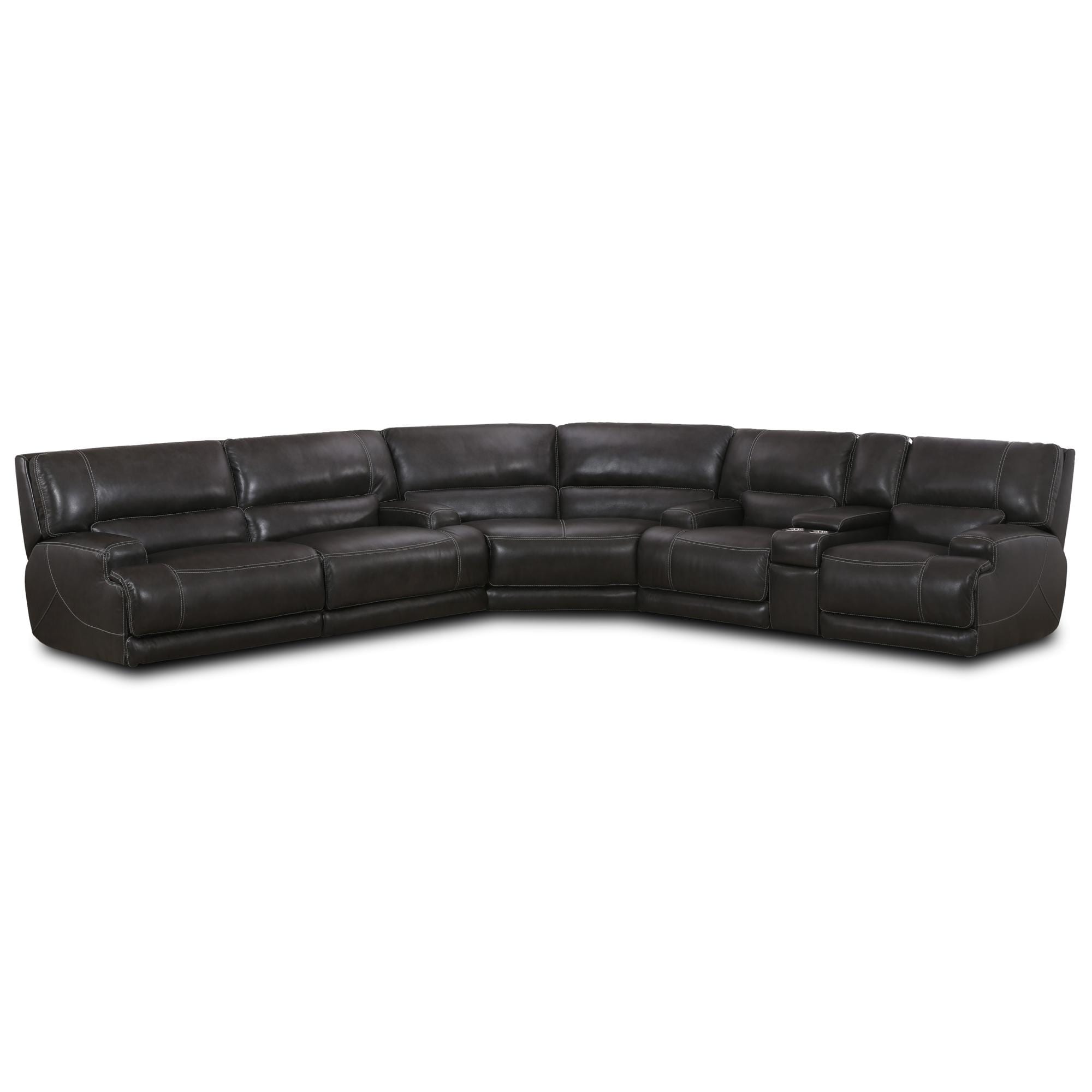 Siena Leather Chair Cushion- texxture Black