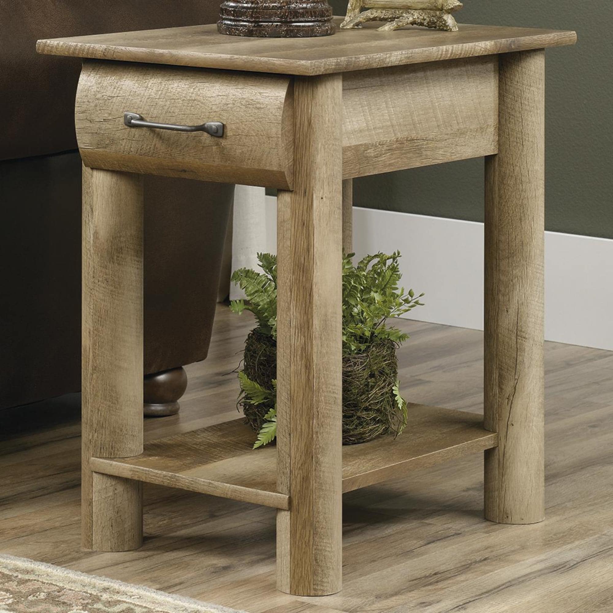 sauder boone mountain end table