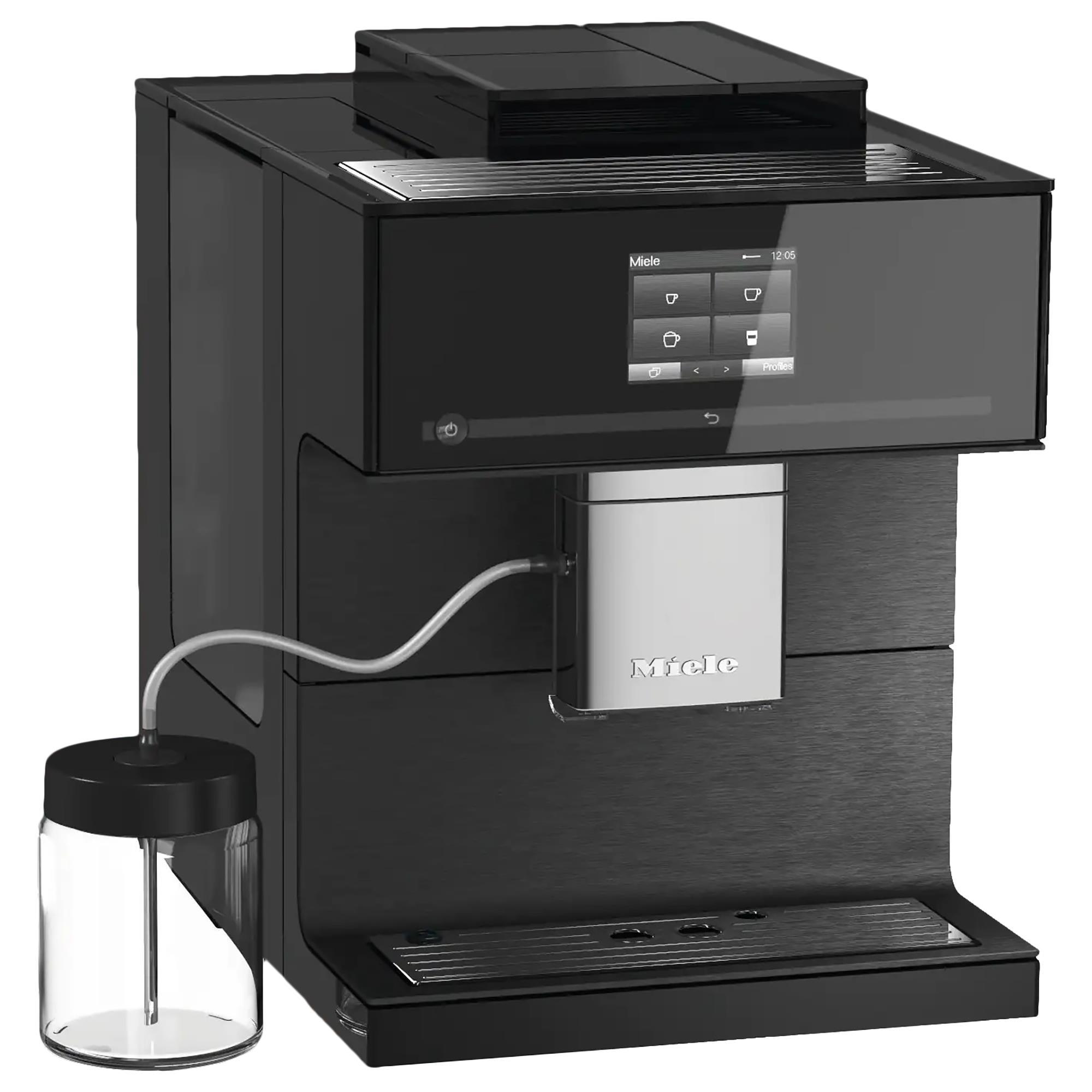 Miele Countertop Coffeemaker in Obsidian Black