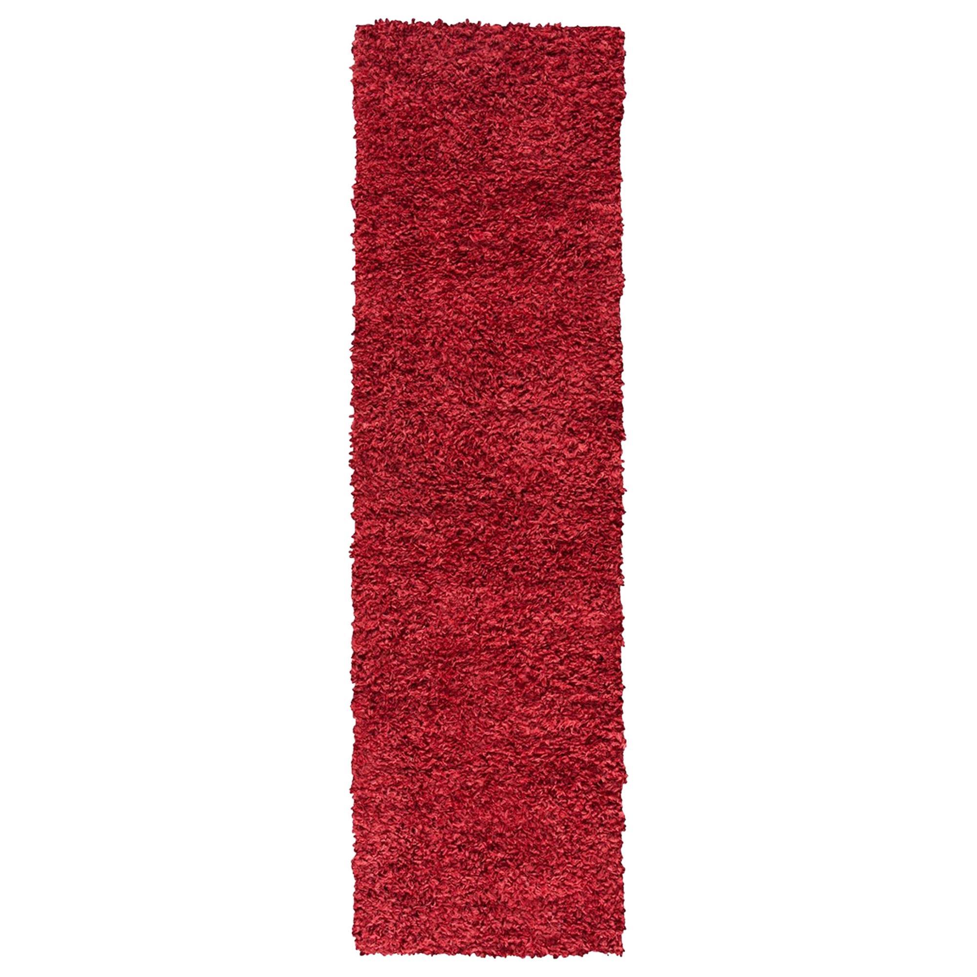 Flash Furniture KP-RG951-55-RD-GG 5 x 5 ft. Atlan Round Abstract Area Rug Red