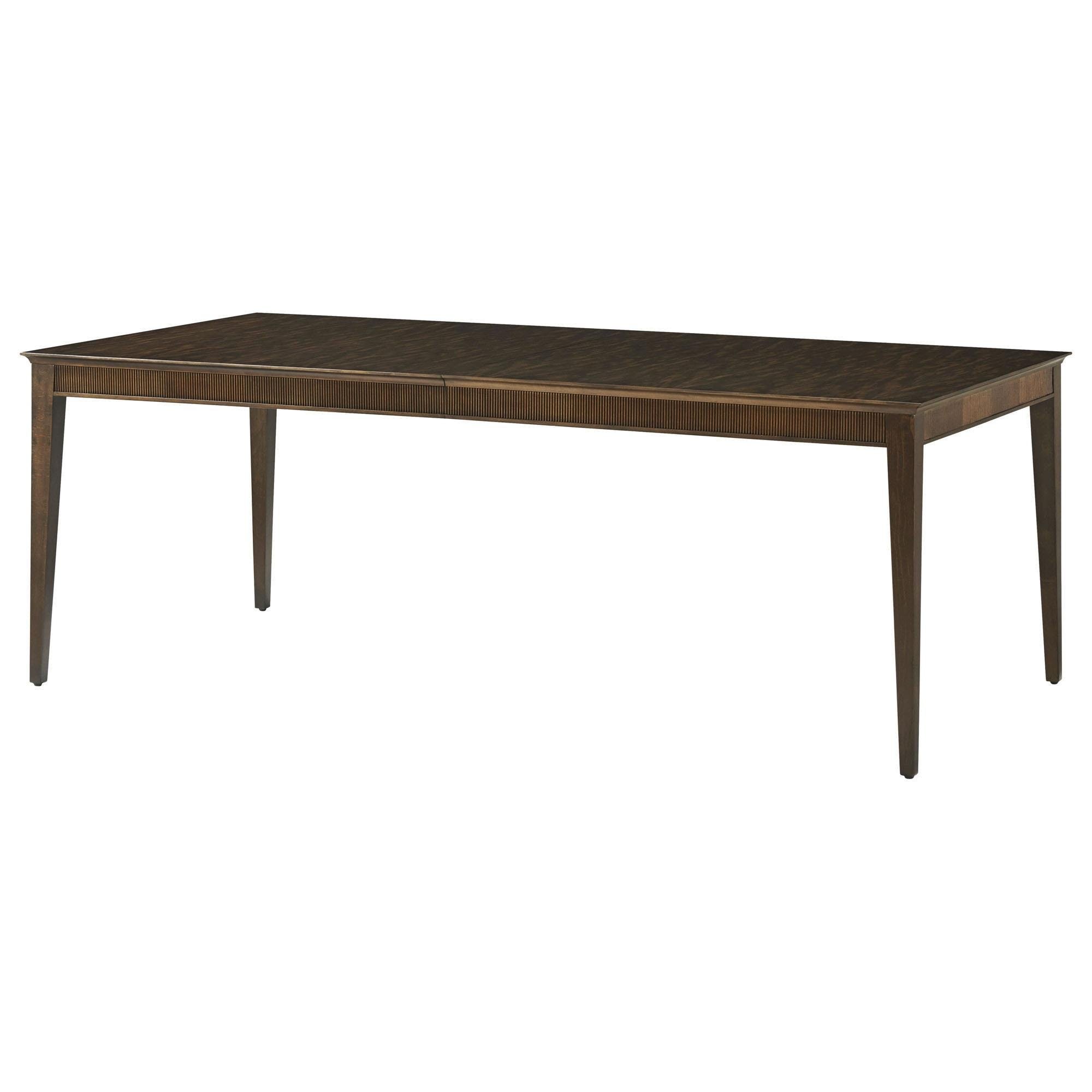 Theodore Alexander Lido Rectangular Dining Table In Bistre - Table Only 