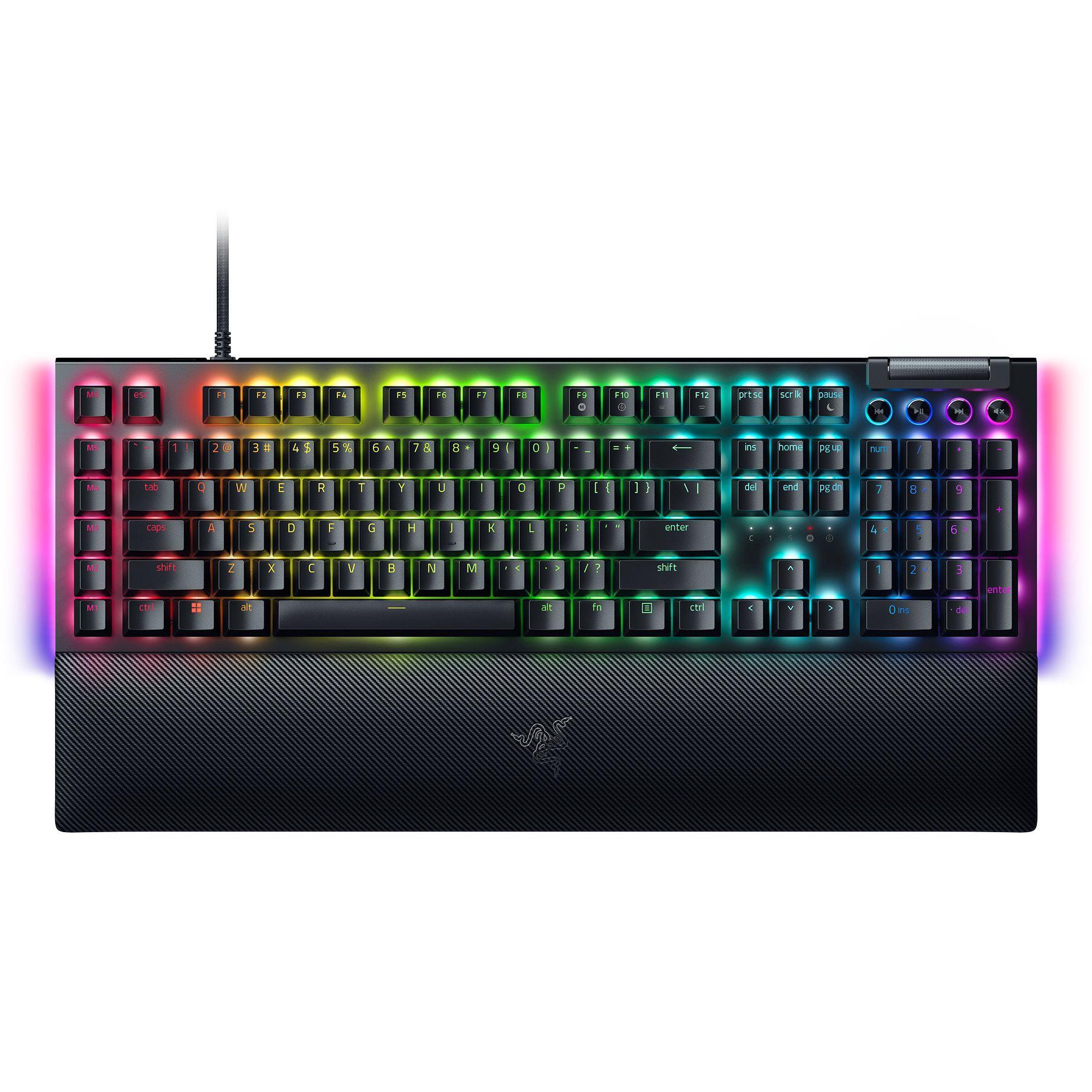 RAZER BLACKWIDOW V3 PRO WIRELESS FULL-HEIGHT MECHANICAL GAMING KEYBOARD  WITH RAZER CHROMA RGB – GREEN SWITCH – Z TECH SOLUTION