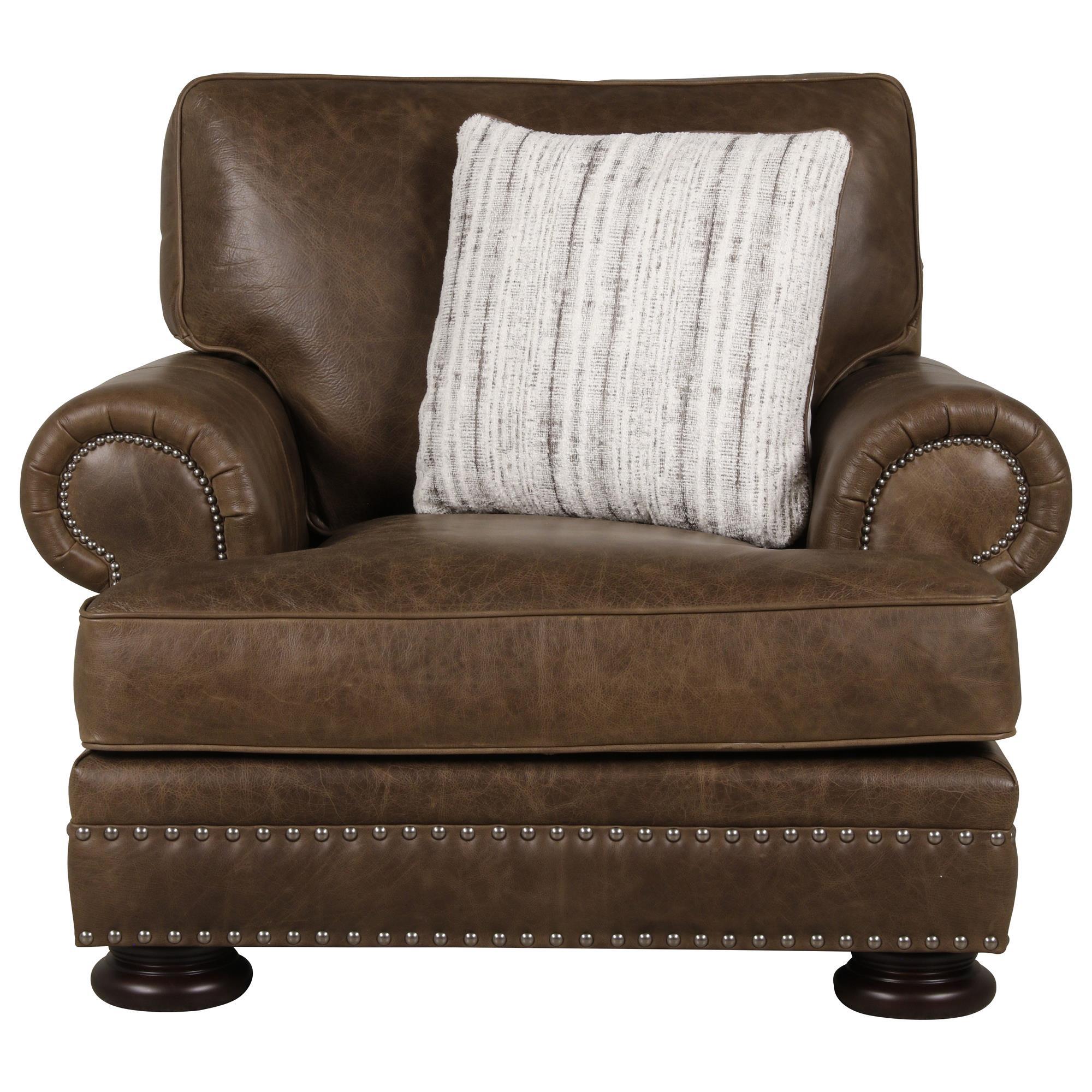 Bernhardt leather chair new arrivals