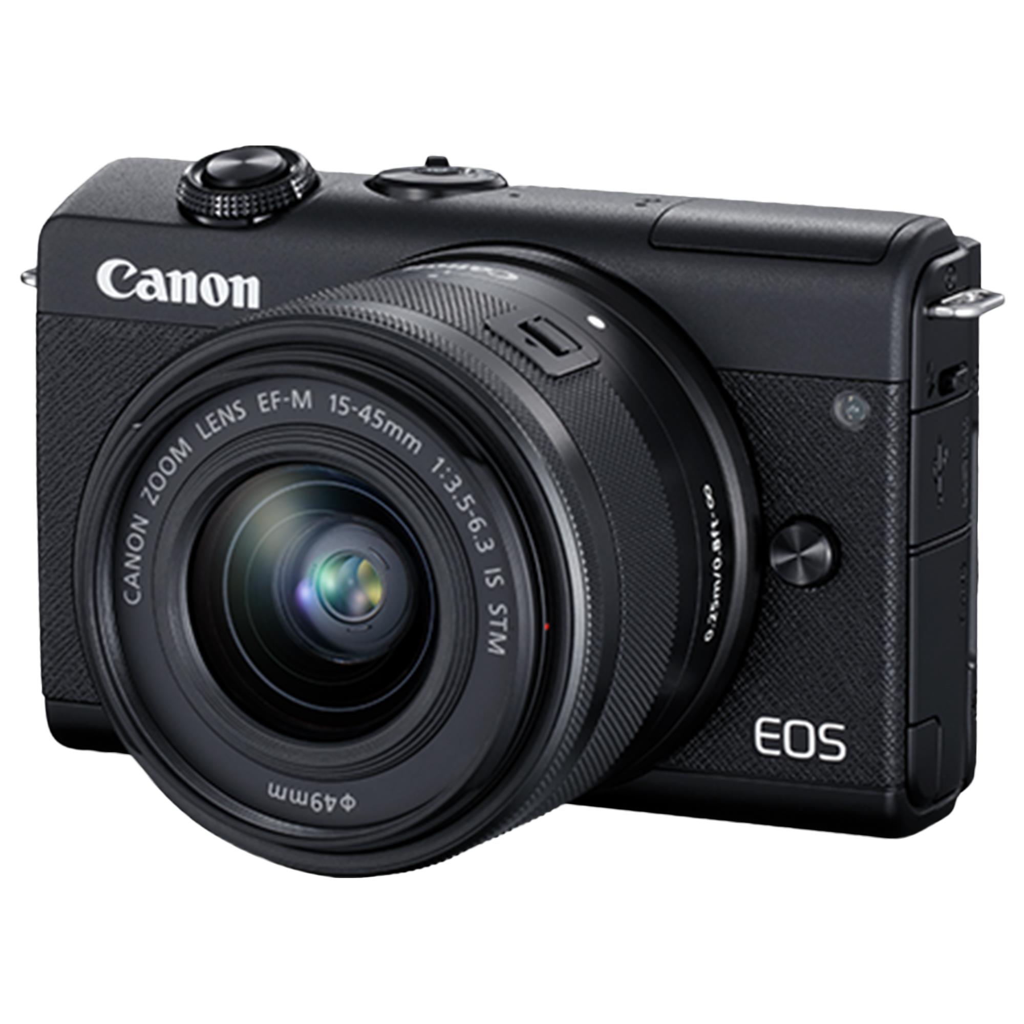 Canon EOS M200 EF-M 15-45mm f/3.5-6.3 IS STM Kit Camera in