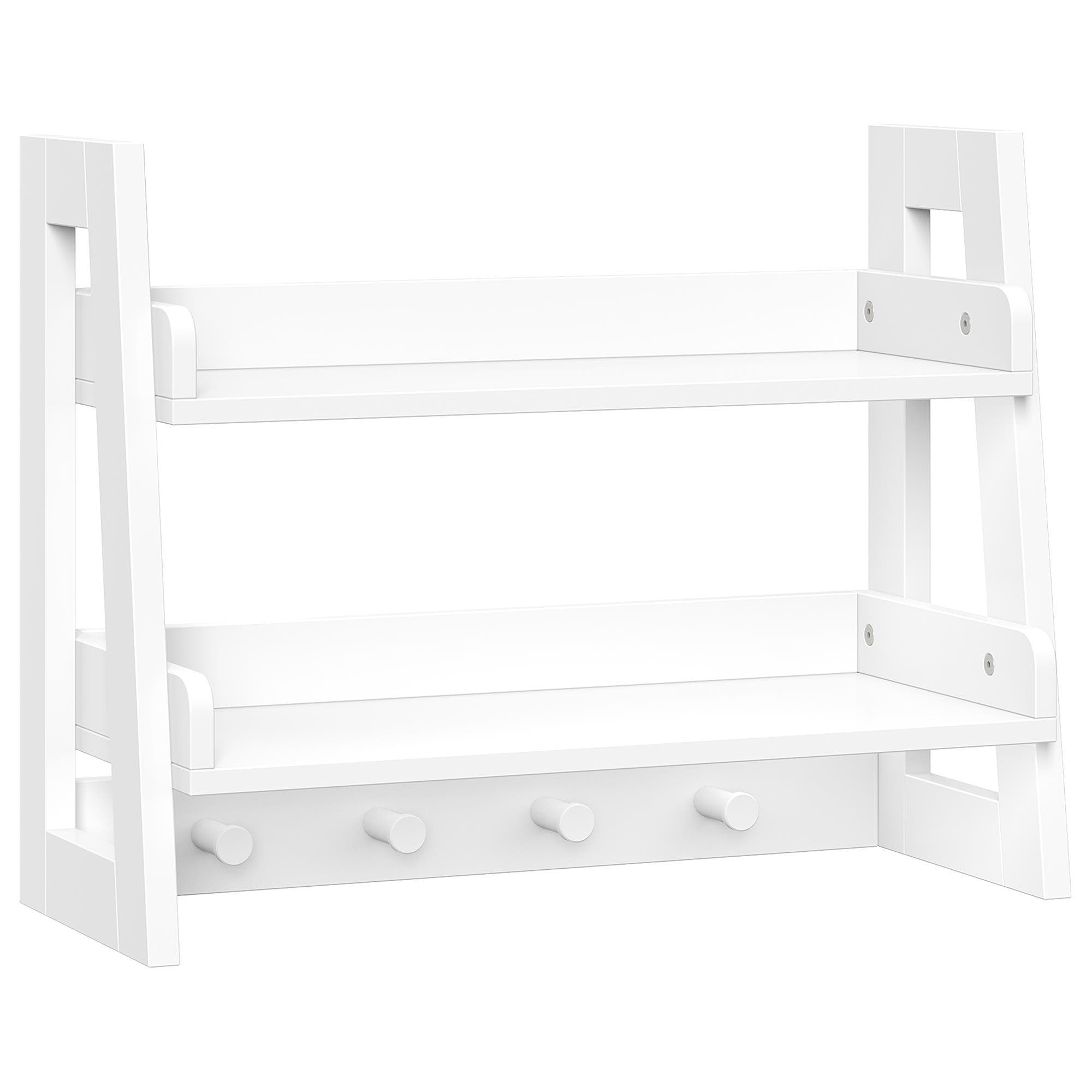 Lille Home Two-Tier Nordic Organizer White