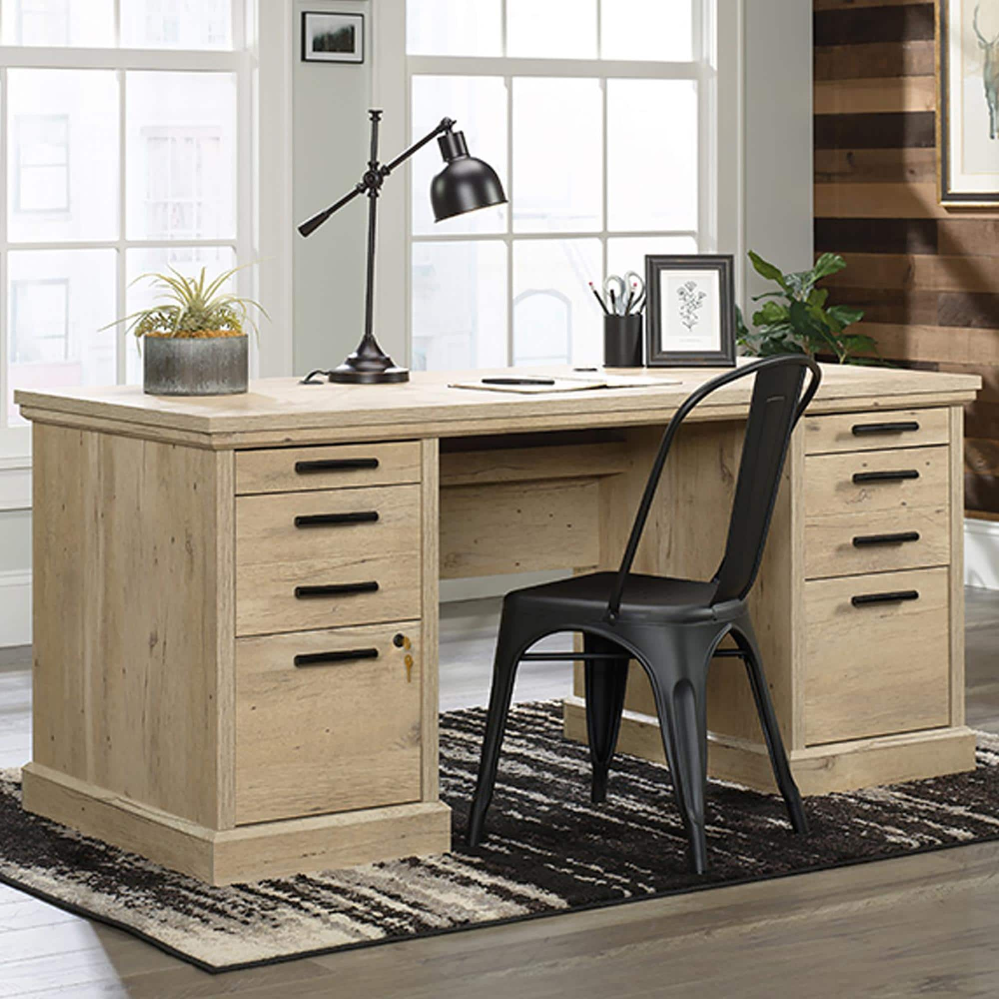 Amish Aspen Executive Home Office Furniture Set