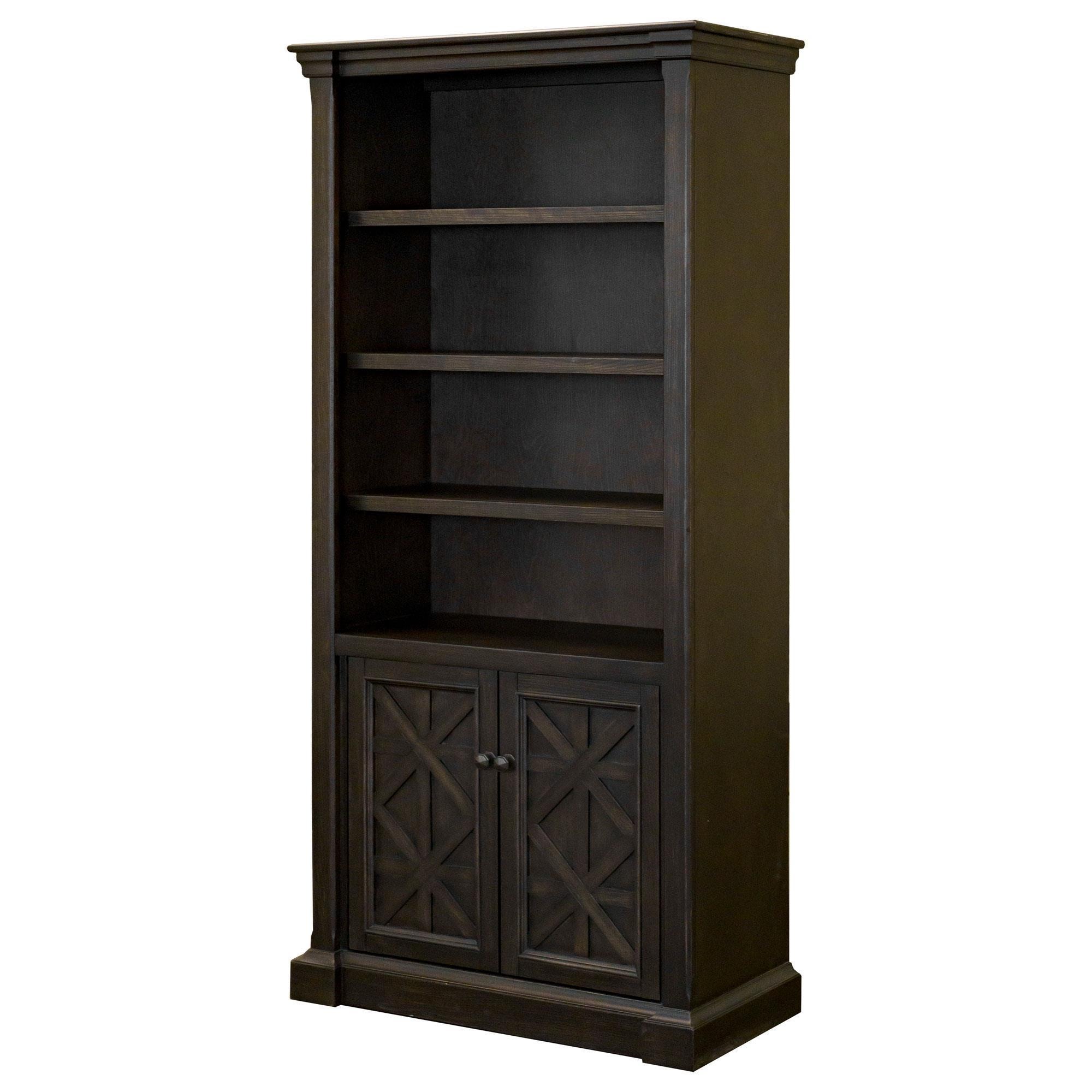 Wycliff Bay Kingston Lower Door Bookcase in Dark Chocolate | NFM