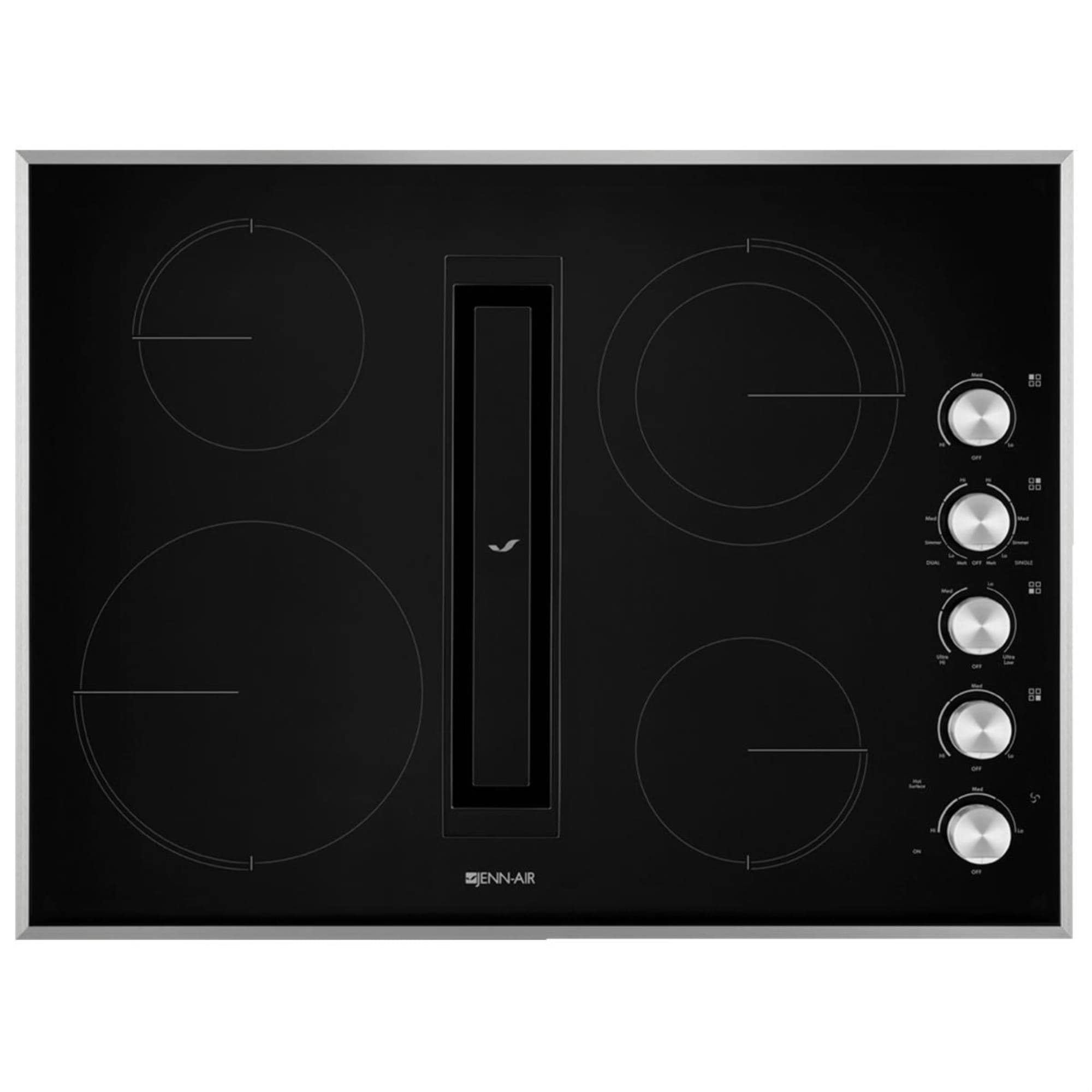 Jenn Air 30 Jx3 Electric Downdraft Cooktop In Stainless Steel