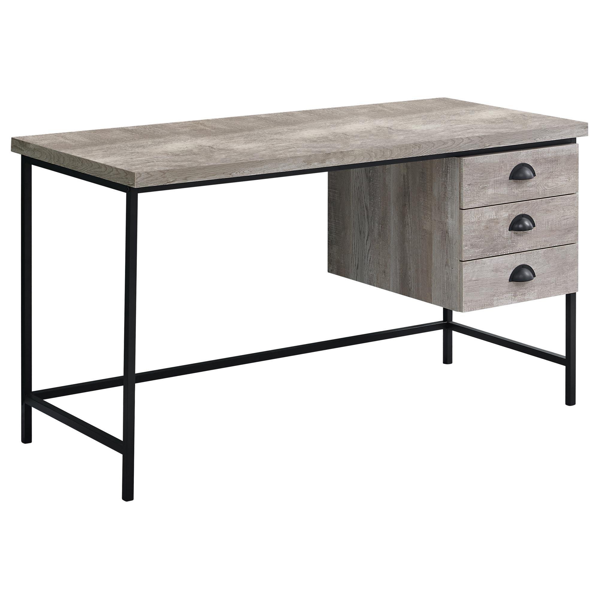 monarch specialties desk taupe