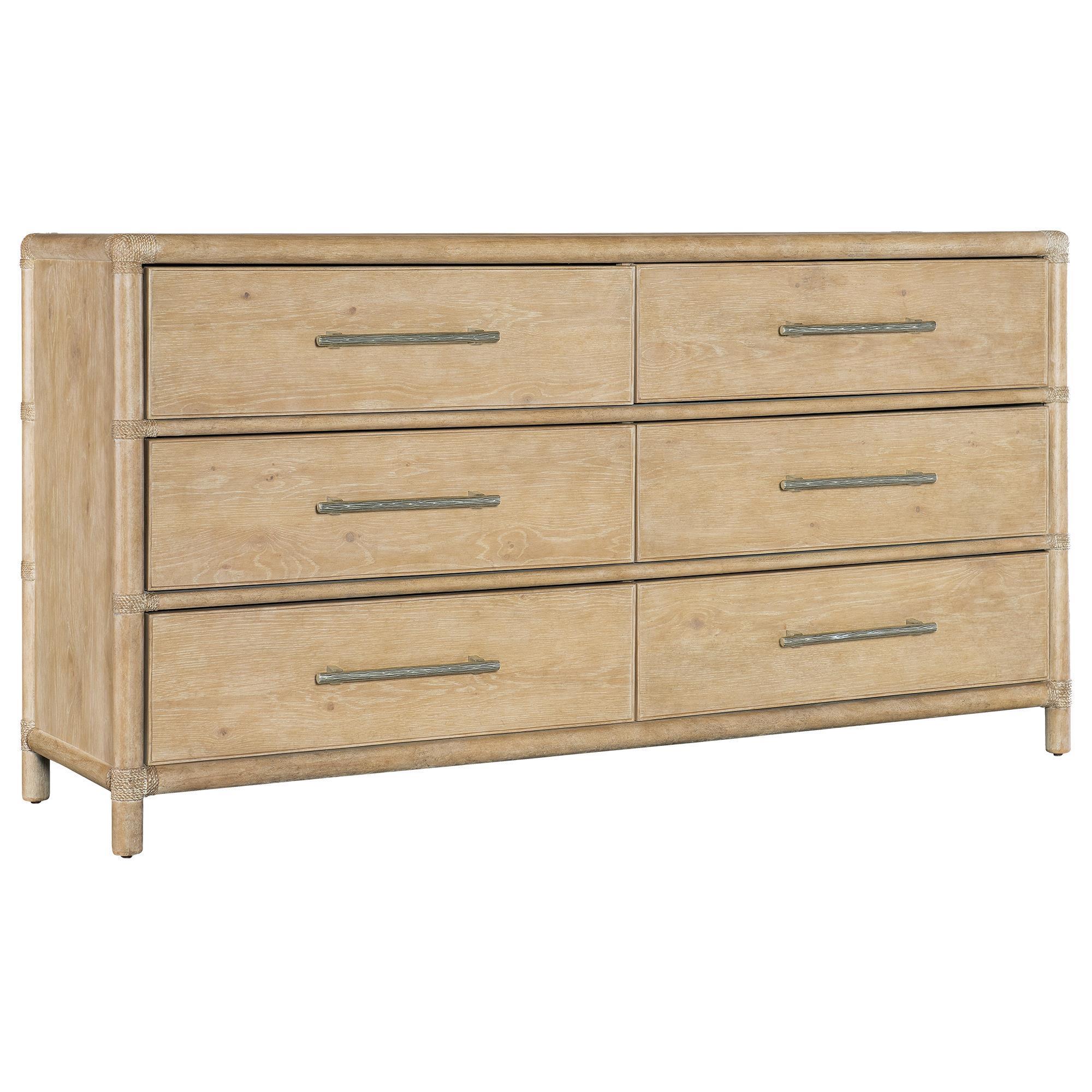 Hooker Furniture Retreat 6-Drawer Dresser in Dune | Shop NFM