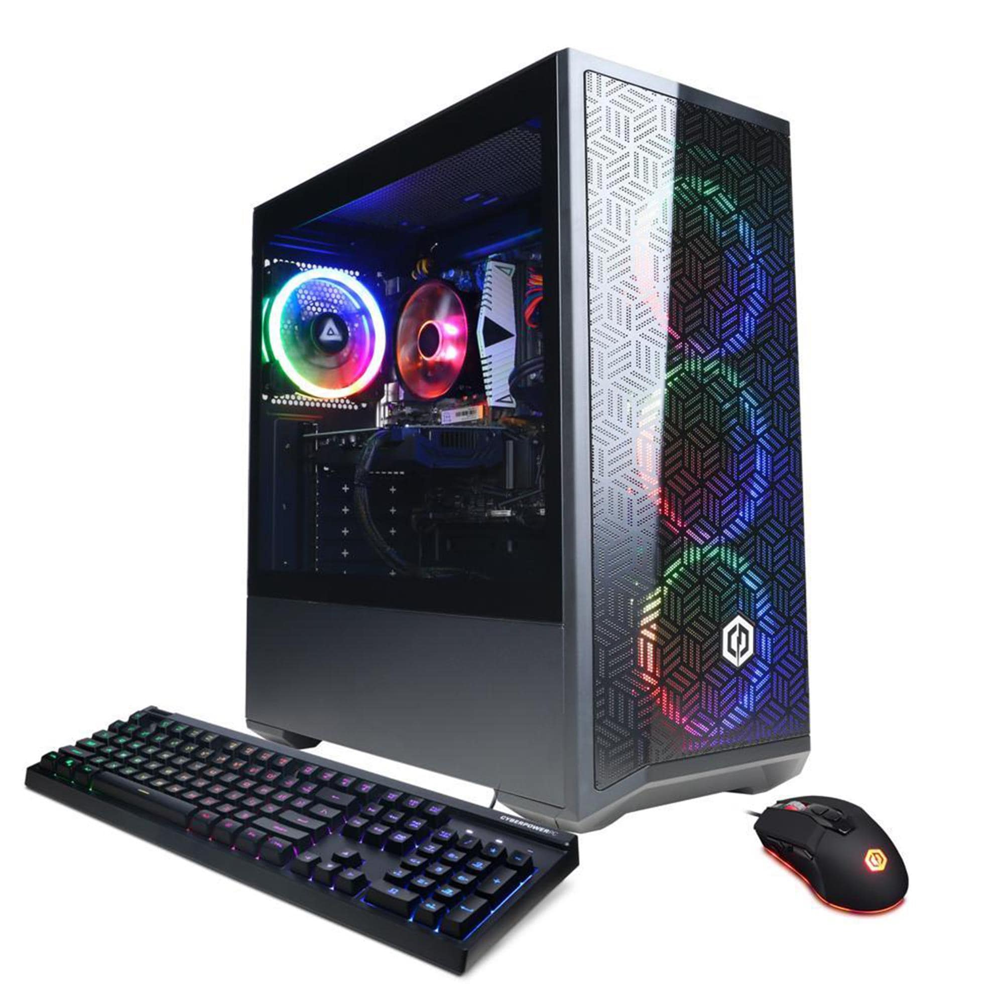 Cyber Power Gamer Xtreme Gaming Desktop|Intel Core i5-14400F - 16GB RAM -  NVIDIA GeForce RTX 4060 - 2TB SSD in Black | NFM