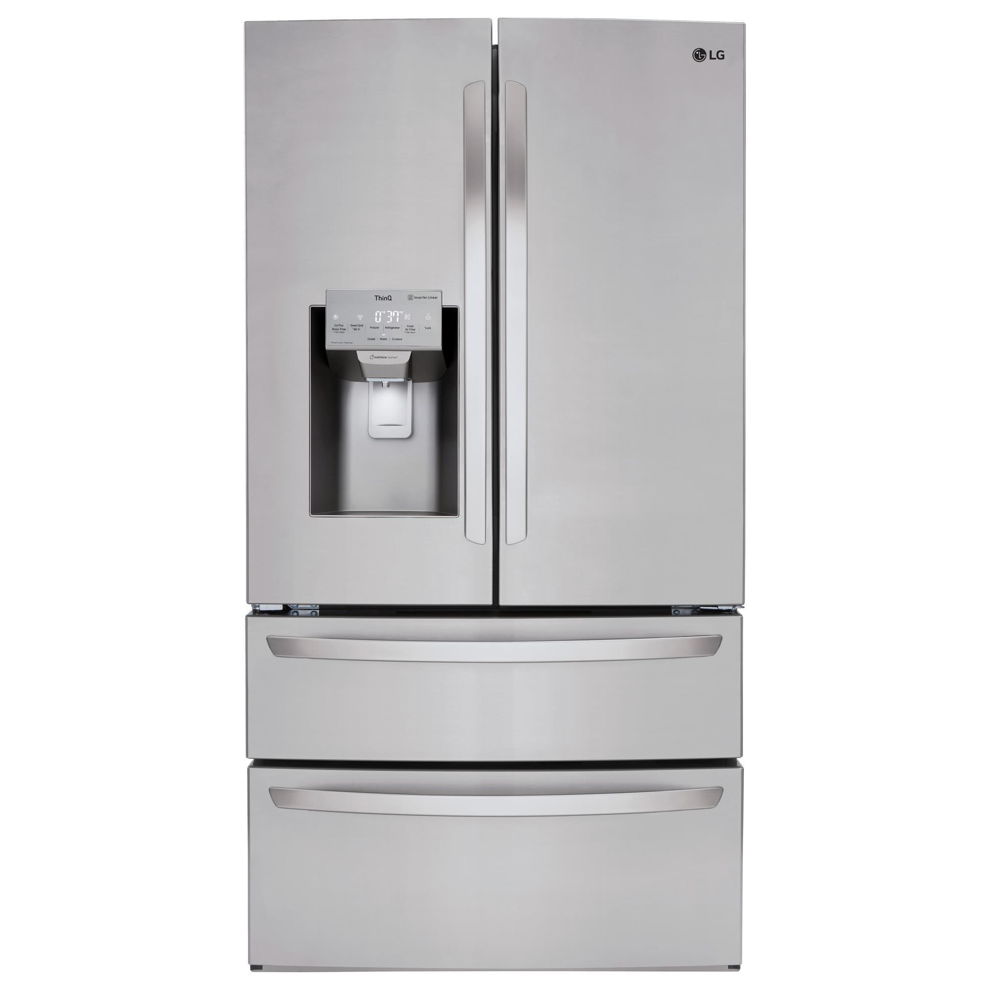 LG 28 Cu. Ft. Capacity 4-Door French Door Refrigerator in