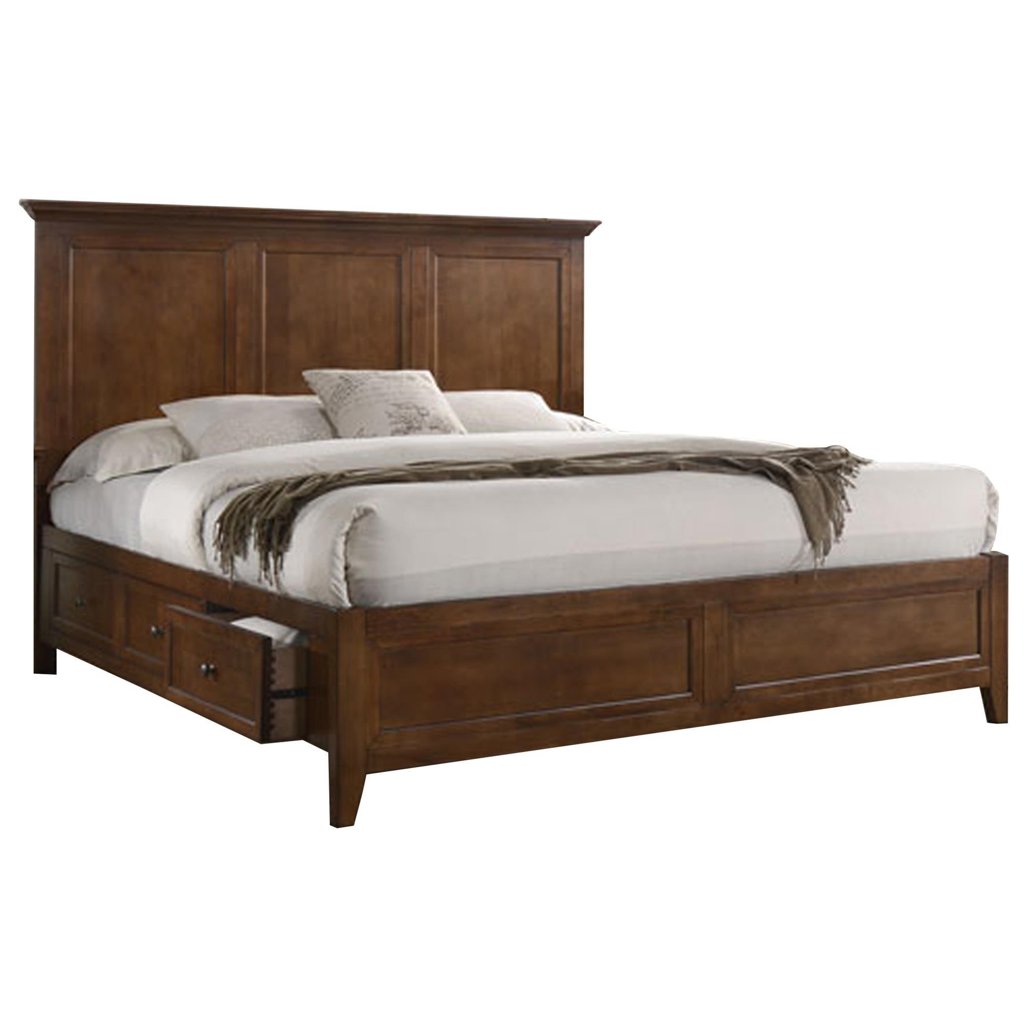 Hawthorne Furniture San Mateo Queen Storage Bed in Tuscan | Shop NFM