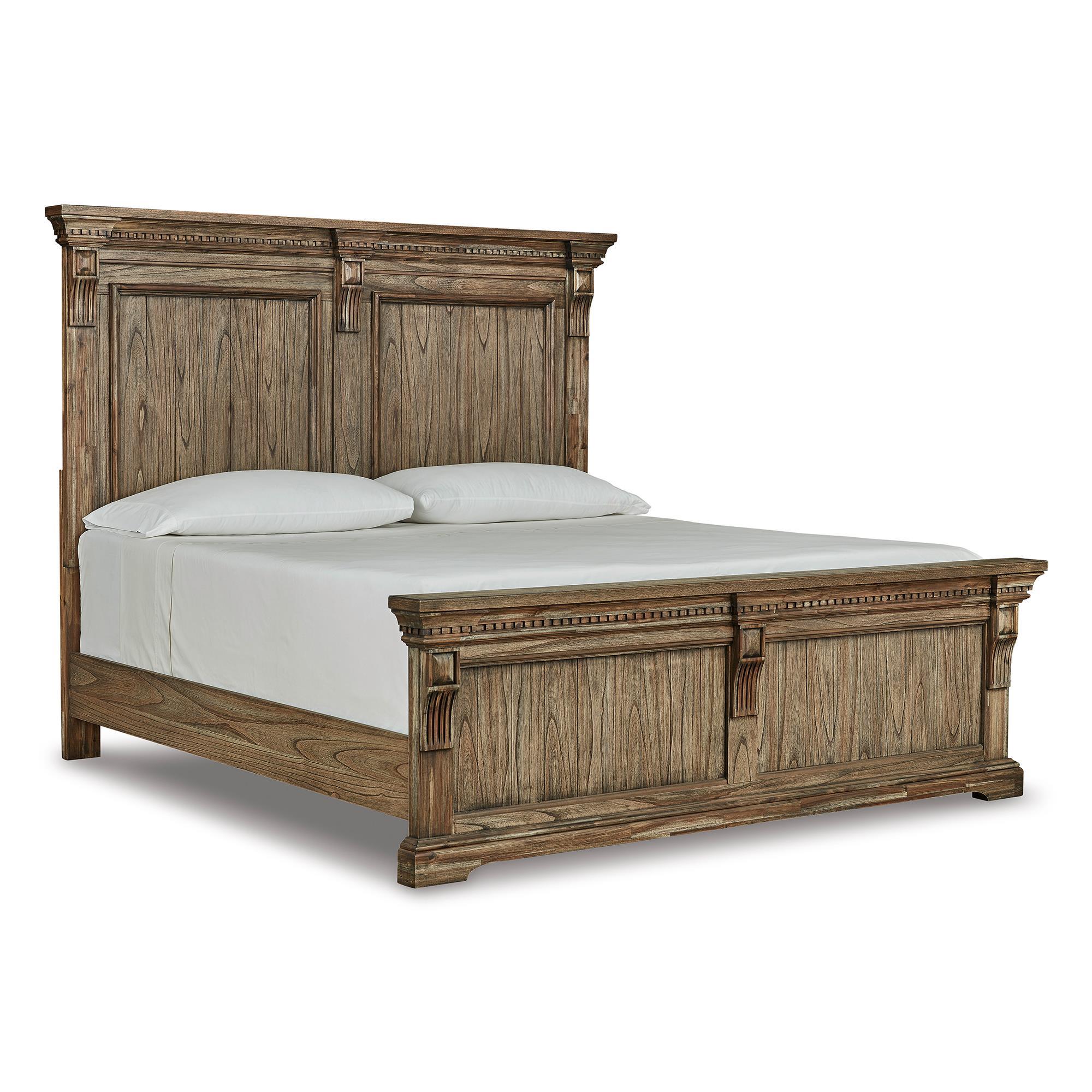 Signature Design by Ashley Markenburg Queen Panel Bed in Brown | Shop NFM