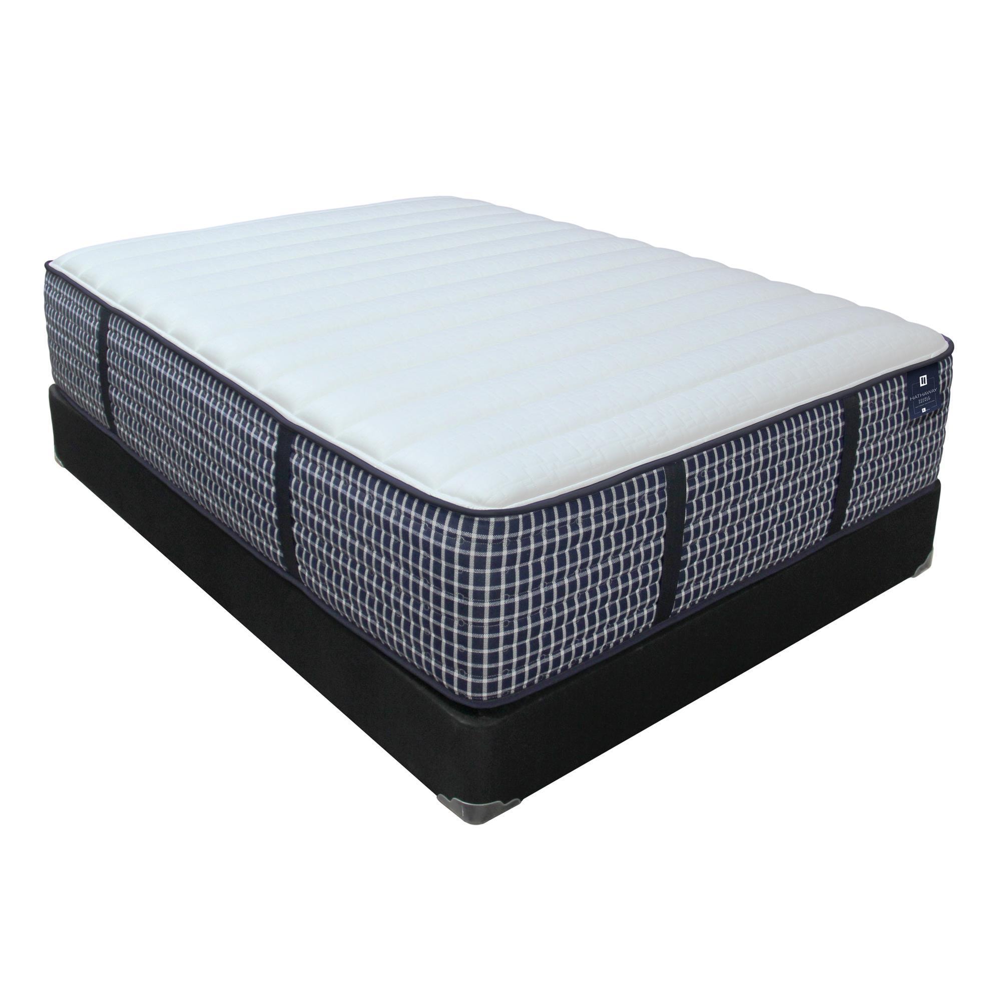 Sleeptronic Hathaway Firm King Mattress with High Profile Box Spring NFM