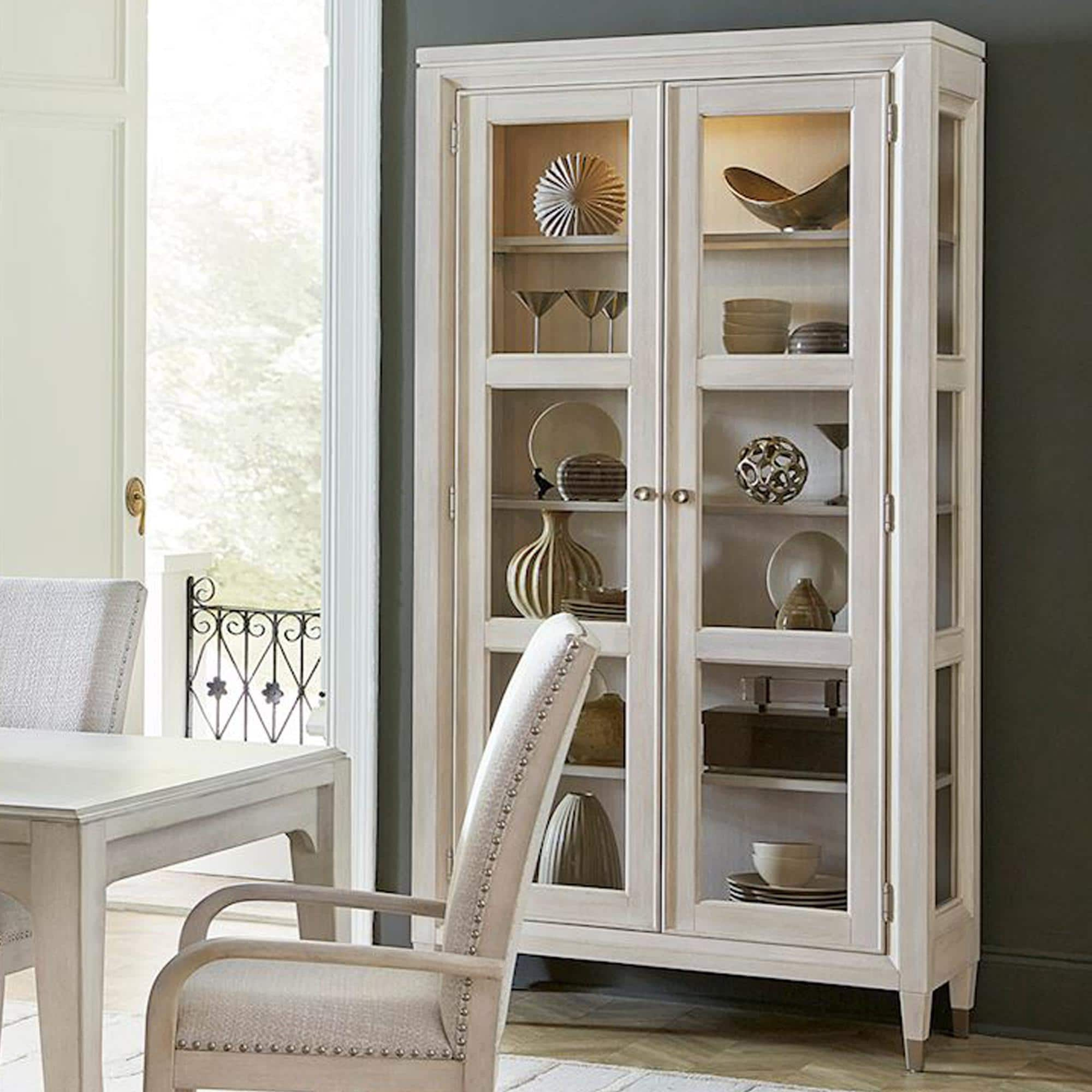 Chapel Hill Ashby Place China Cabinet in White | Shop NFM