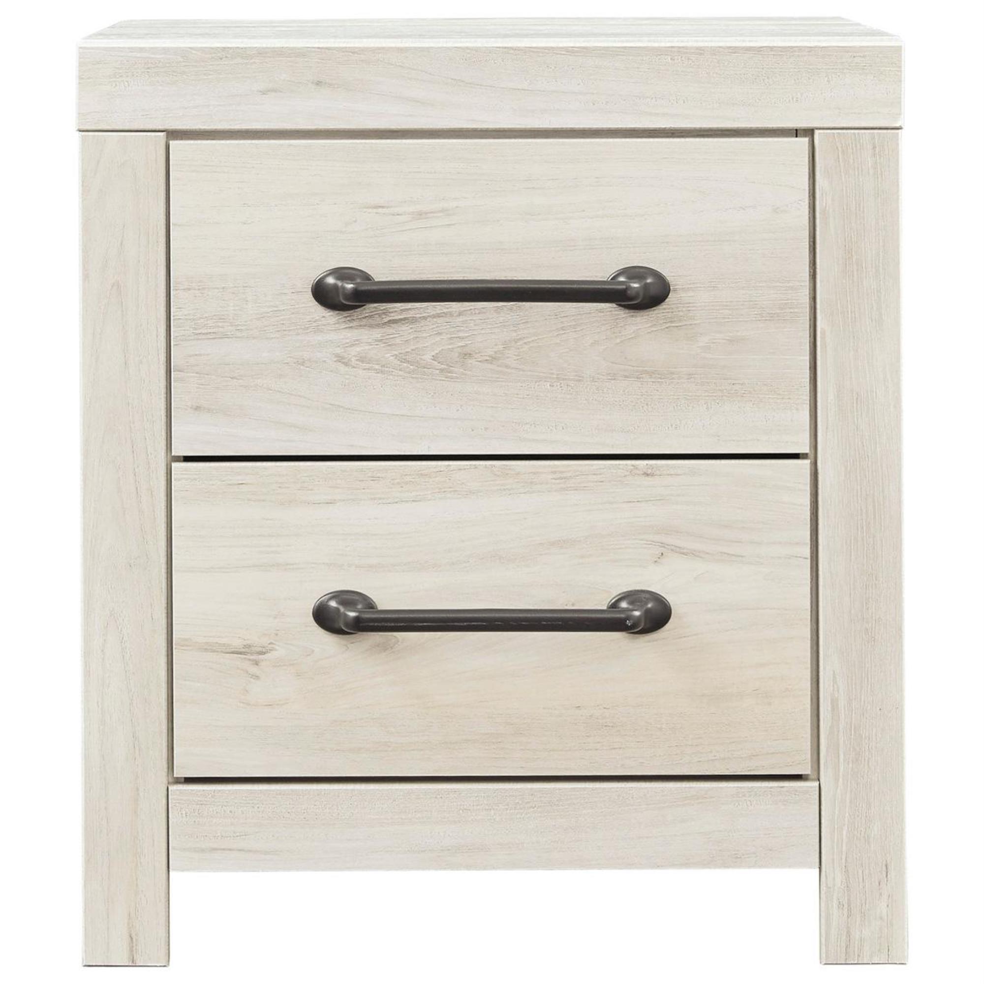 Malikah 2 drawer deals nightstand