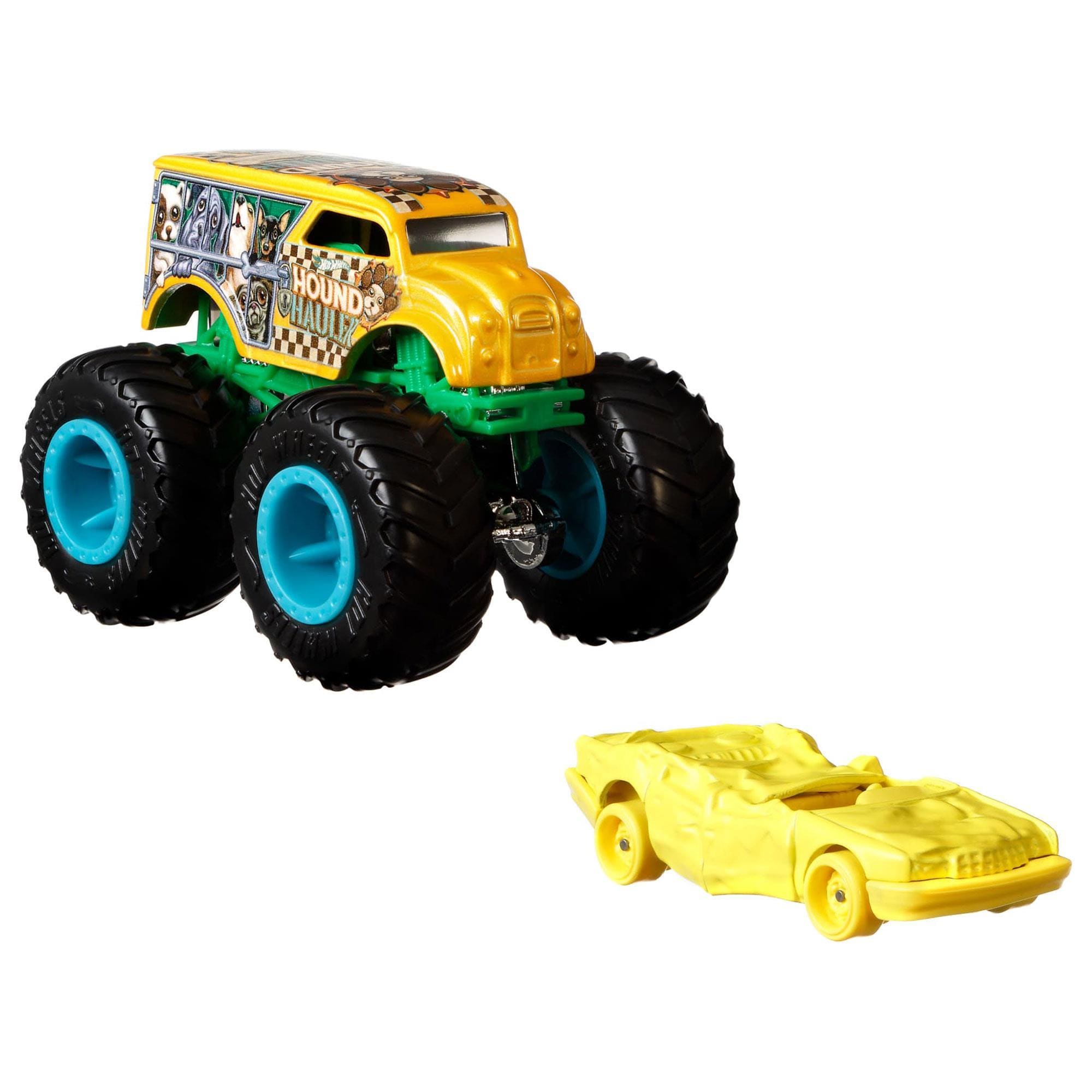 Hot wheels cheap monster truck hauler