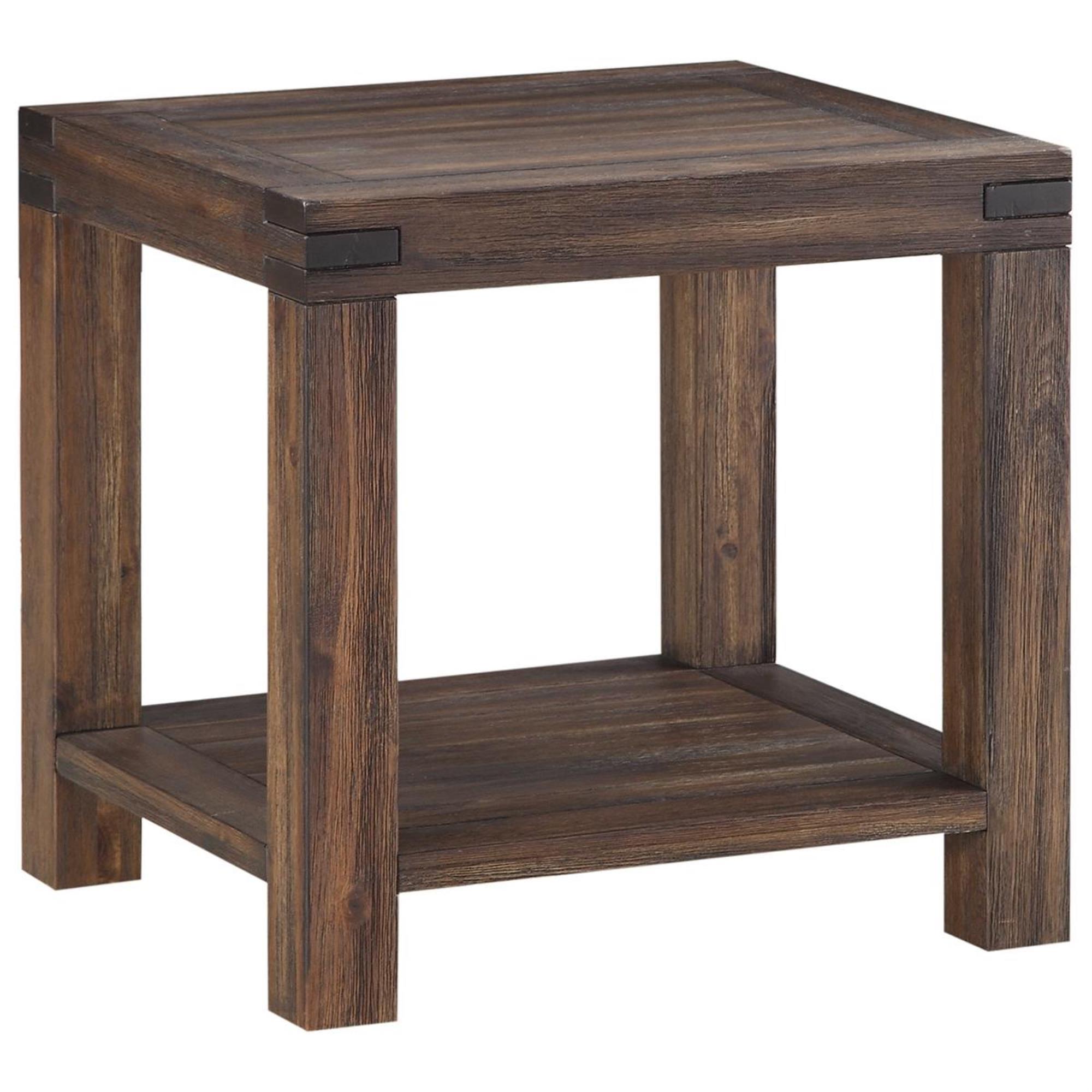 Urban Home Meadow End Table In Brick Brown Nebraska Furniture Mart