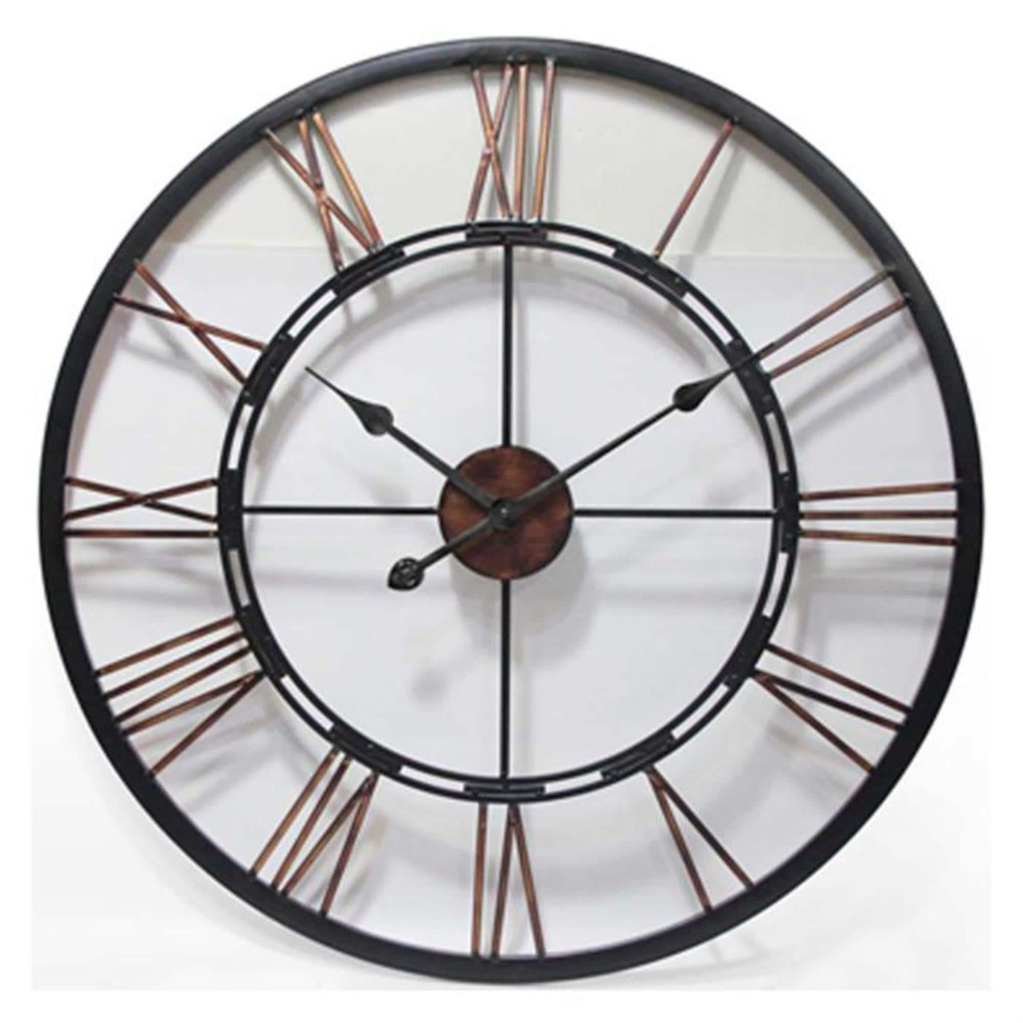 Infinity Instruments Fusion 28 Round Wall Clock Nebraska Furniture Mart