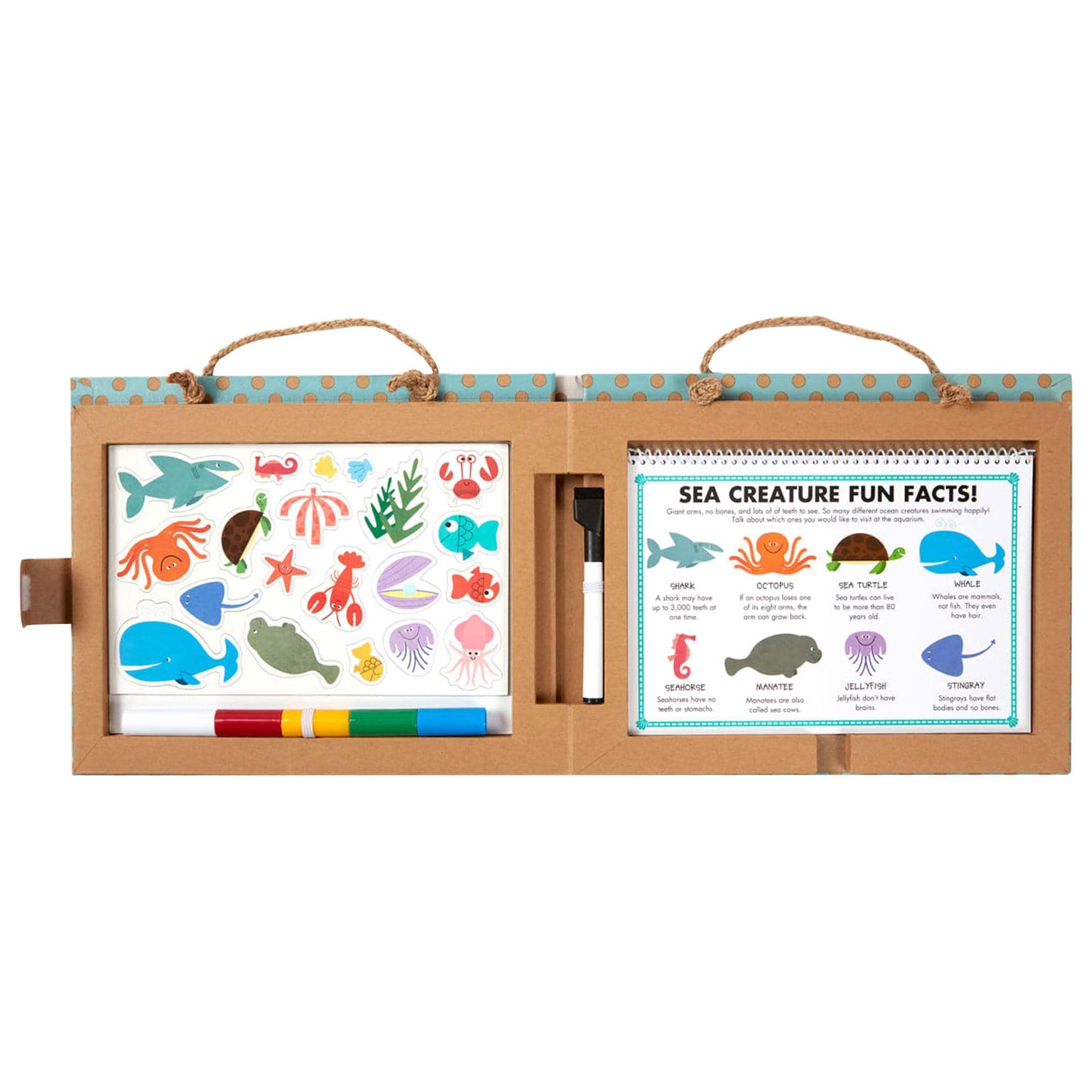 Melissa & Doug Play, Draw, Create Reusable Drawing and Magnet Kit