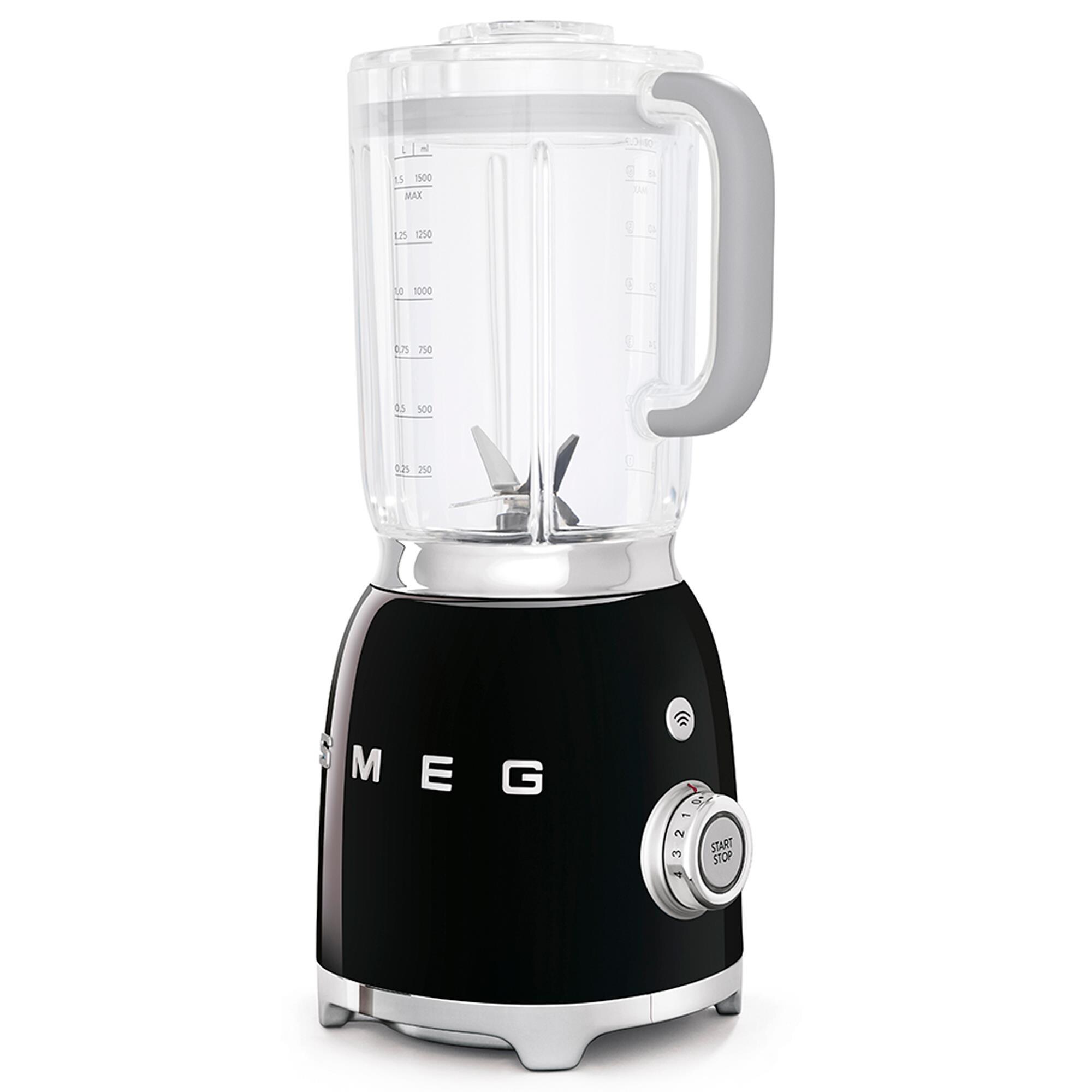 Smeg Retro Style Blender in Black | NFM