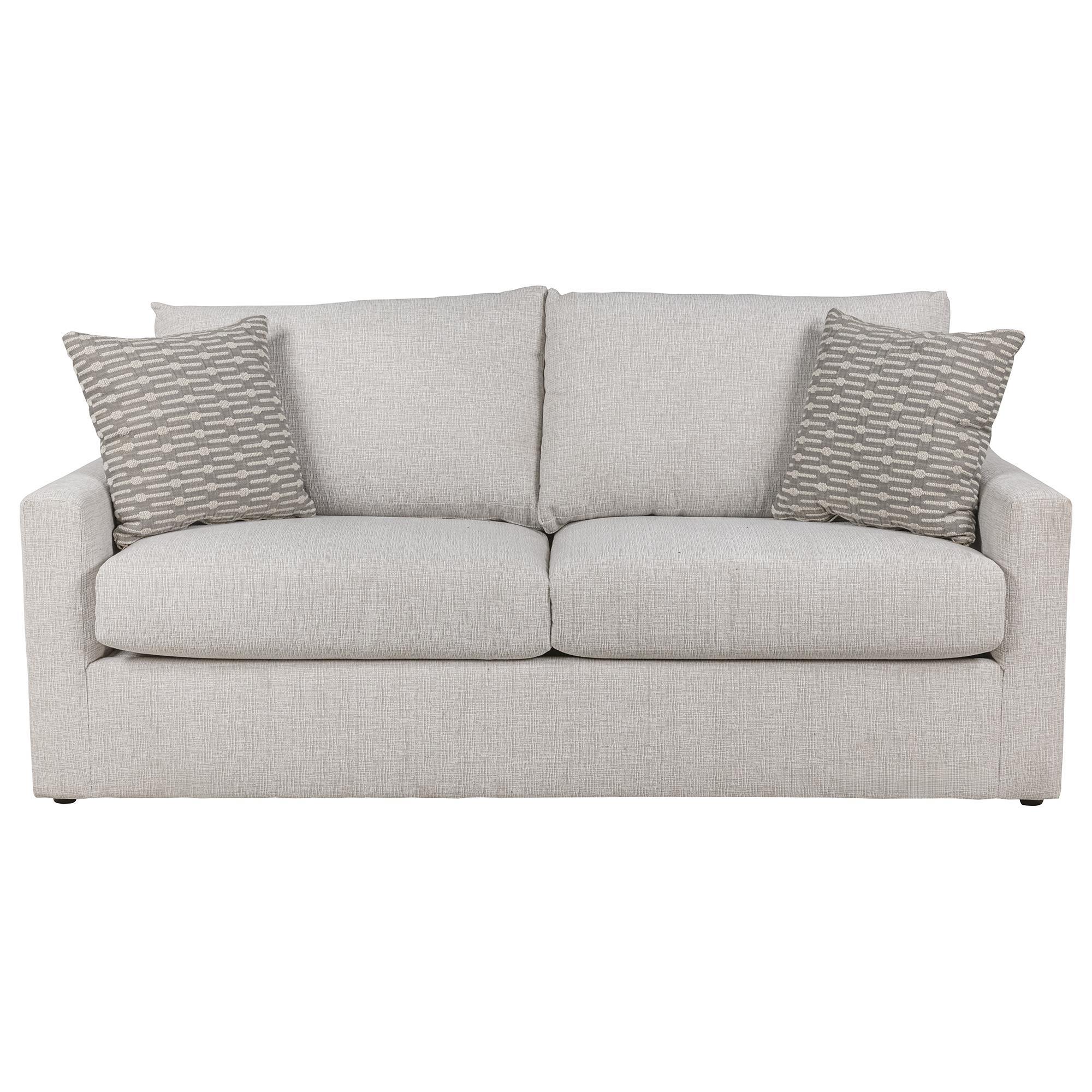 Overnight Sofa Queen Sleeper in Ceramic | NFM