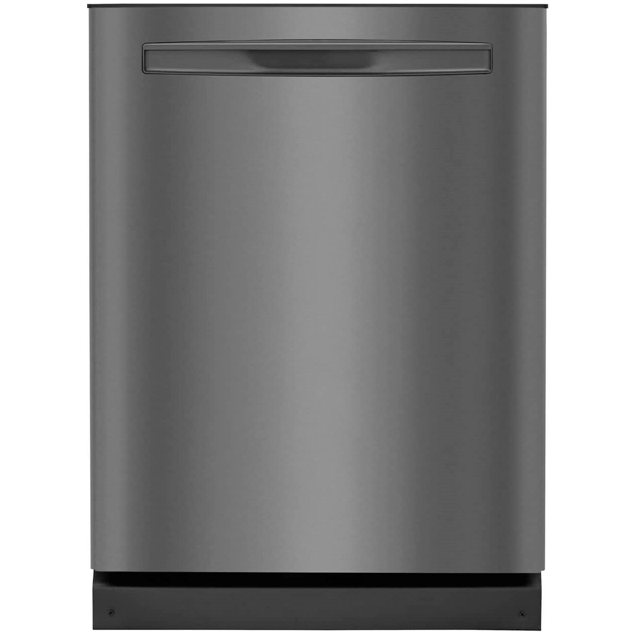 Frigidaire Gallery 24 Built In Dishwasher With Dual Orbitclean Wash System In Black Stainless Steel Nebraska Furniture Mart