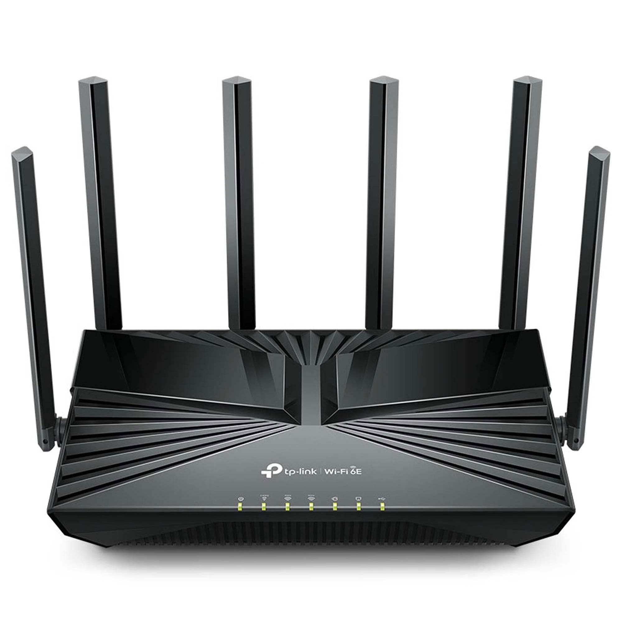 Tp-Link Archer Tri-Band 6-Stream Wi-Fi 6E Router in Black | NFM