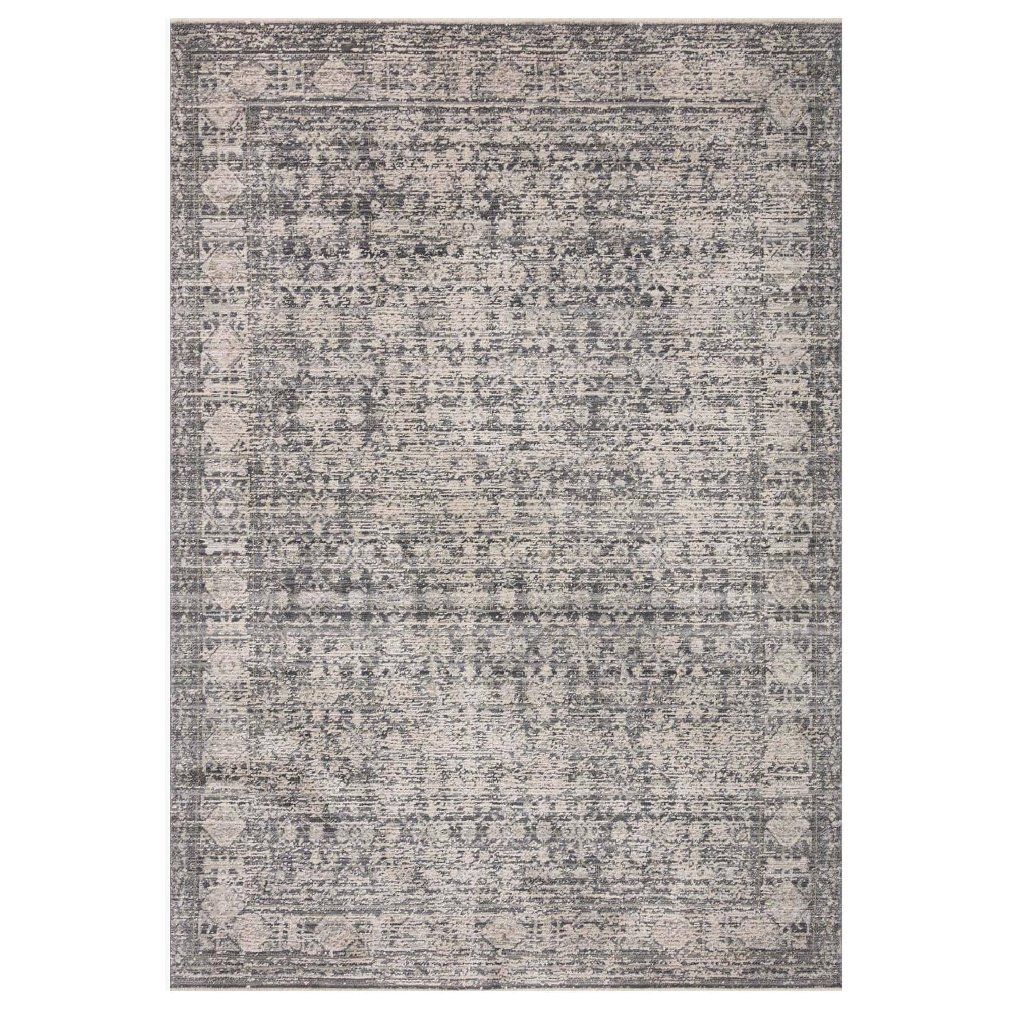 Amber Lewis x Loloi 7'10 10'0 Taupe/Dove Large Alie ALE-03 Area Rug