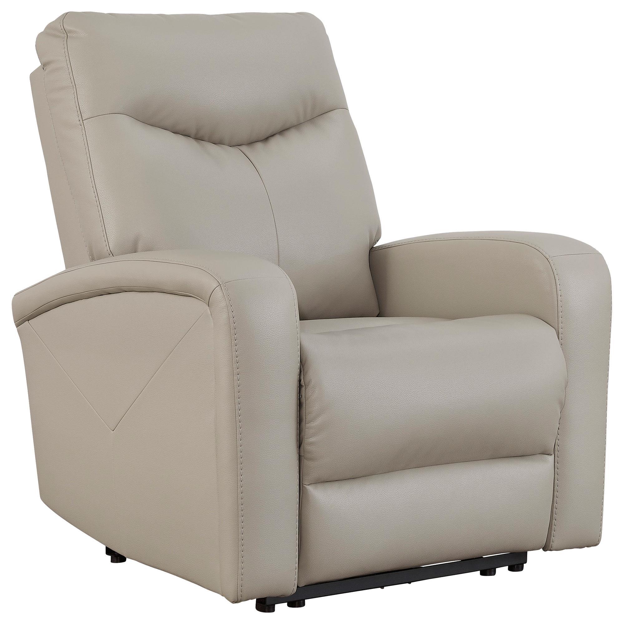 Signature Design by Ashley Ryversans Power Recliner in Dove Gray | NFM