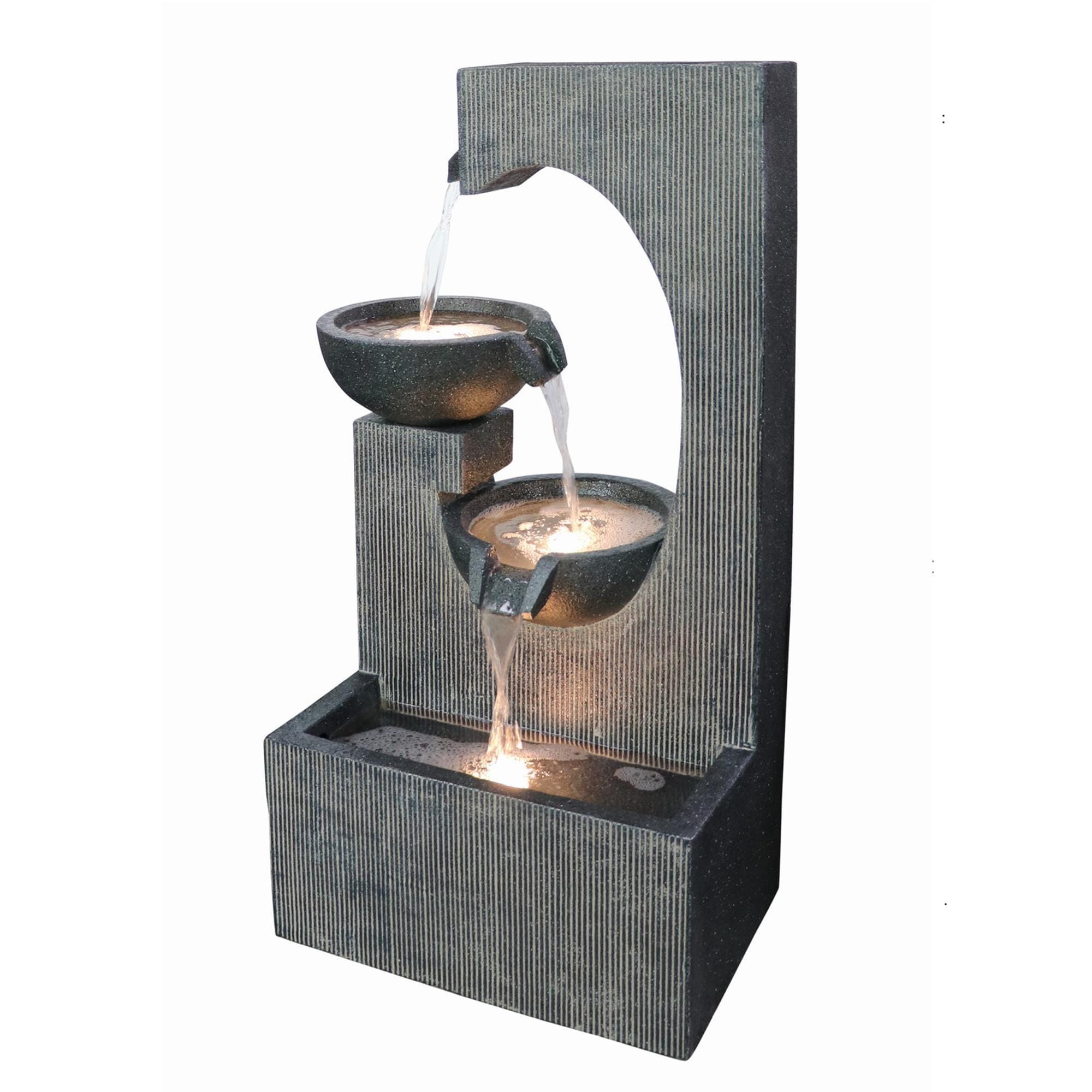 Alfresco Home Rovella Fountain Led Pmp 