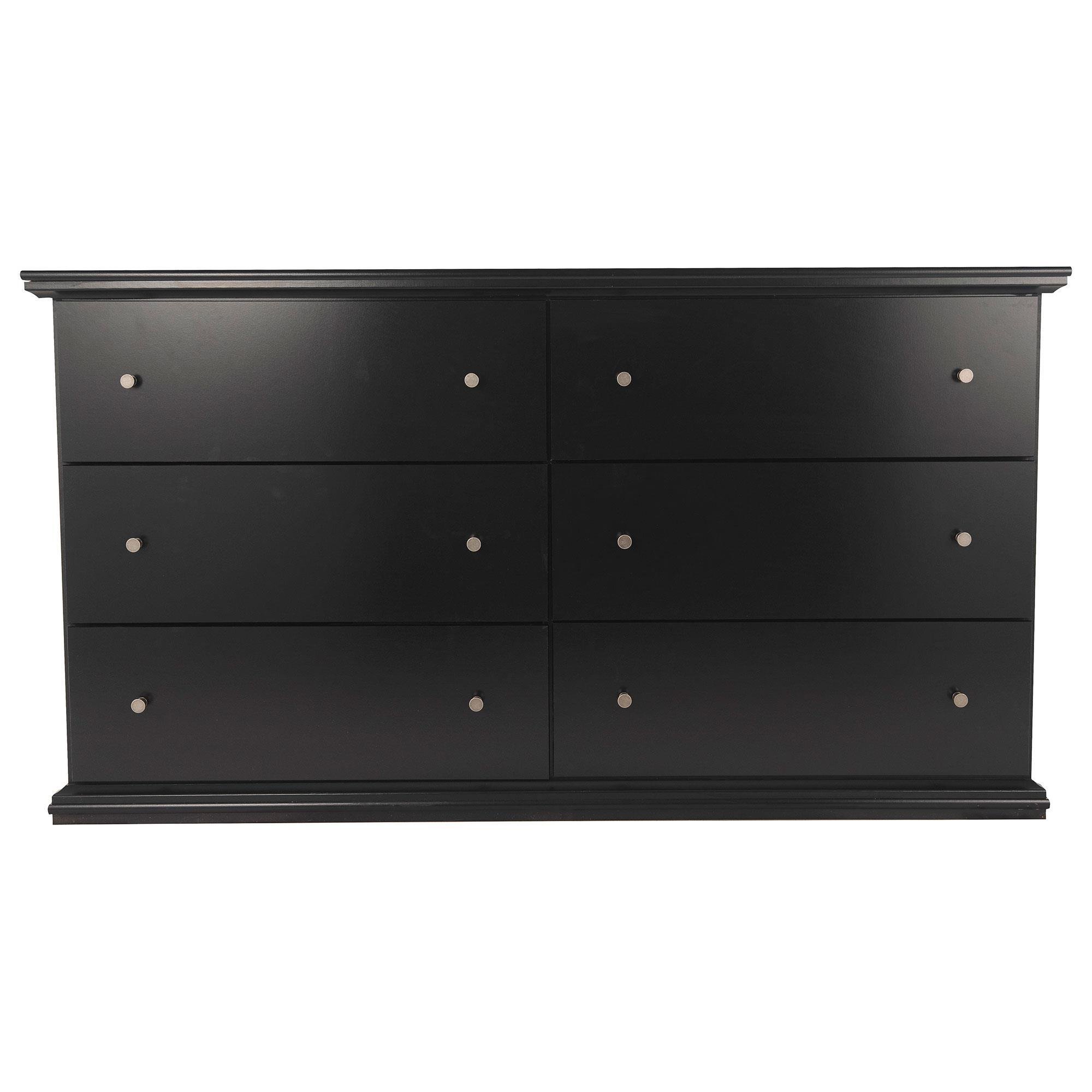 Signature Design By Ashley Maribel 6 Drawer Dresser In Black | NFM